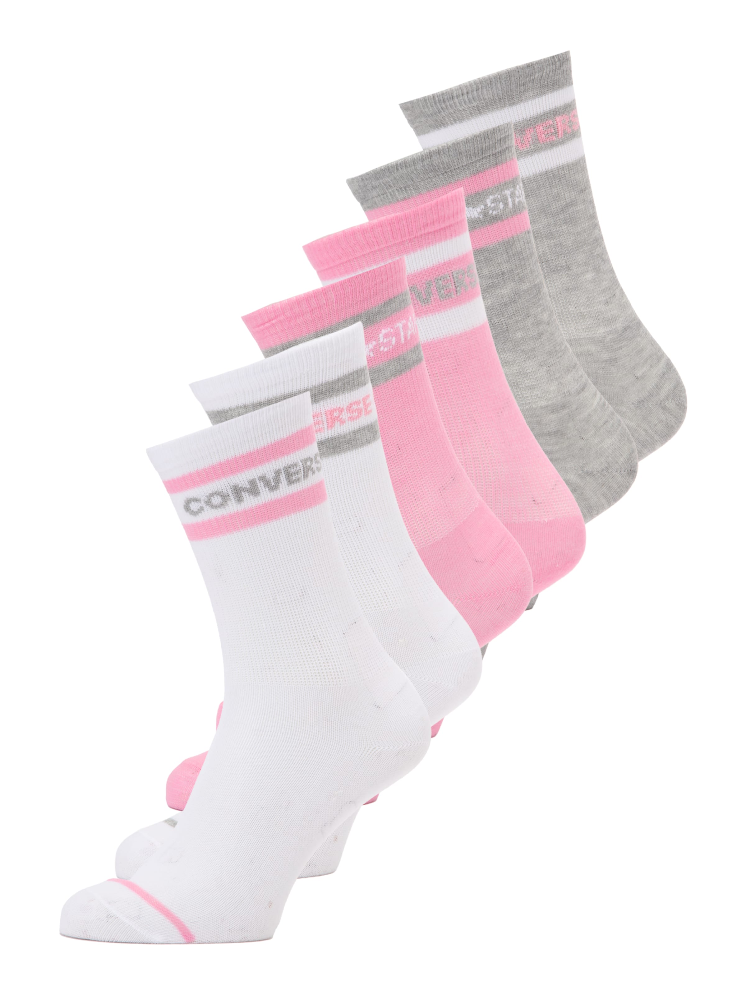 CONVERSE Κάλτσες 'WORDMARK' jungen γκρί 27