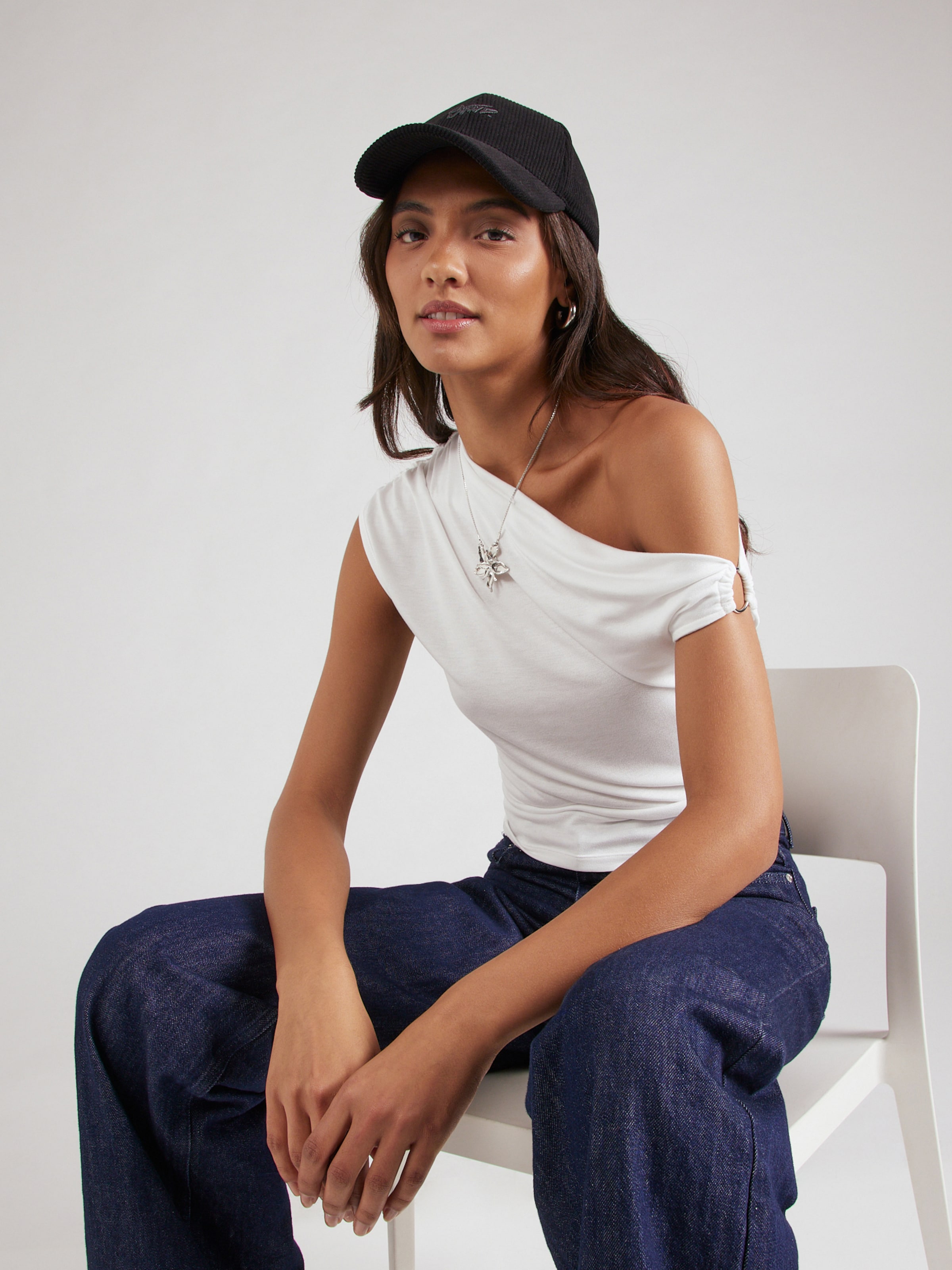 ABOUT YOU Shirt 'Mathilda' dames beige l