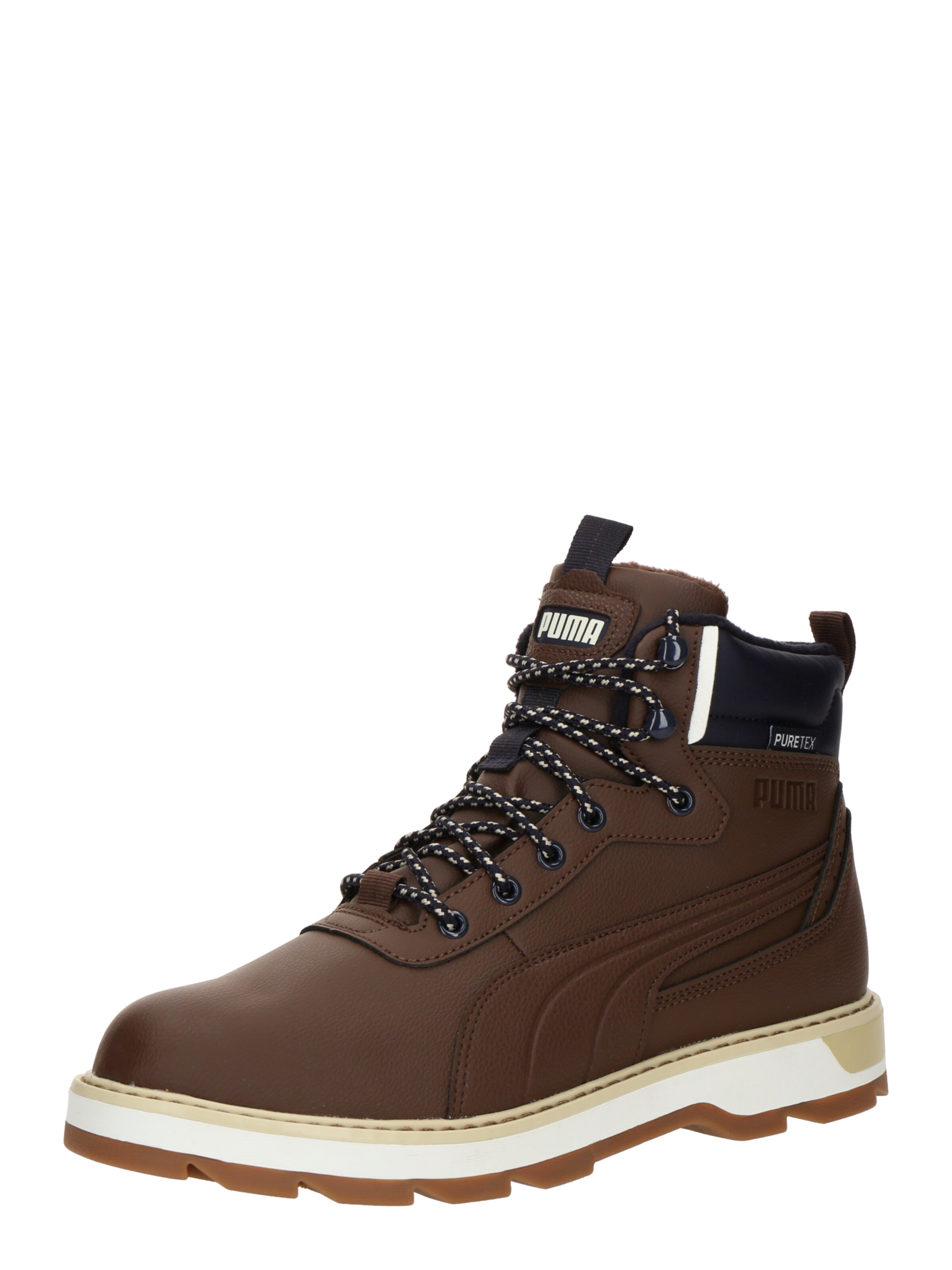 PUMA Μπότες με κορδόνια 'Desierto v3 Puretex' γυναίκες καφέ 375