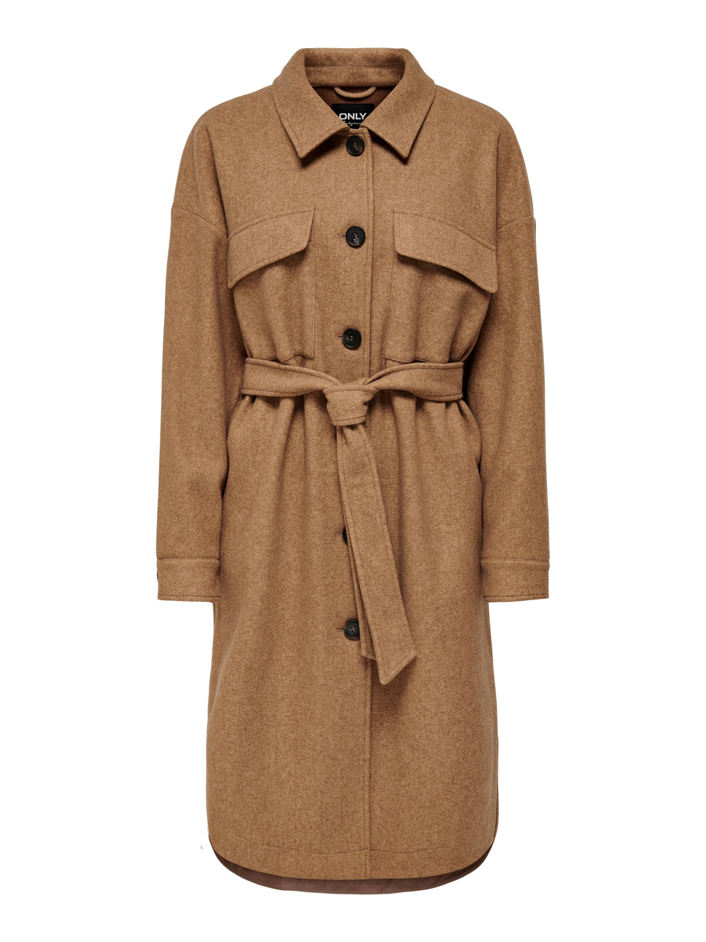 Only Manteau Mi-Saison 'victoria' XS Marron