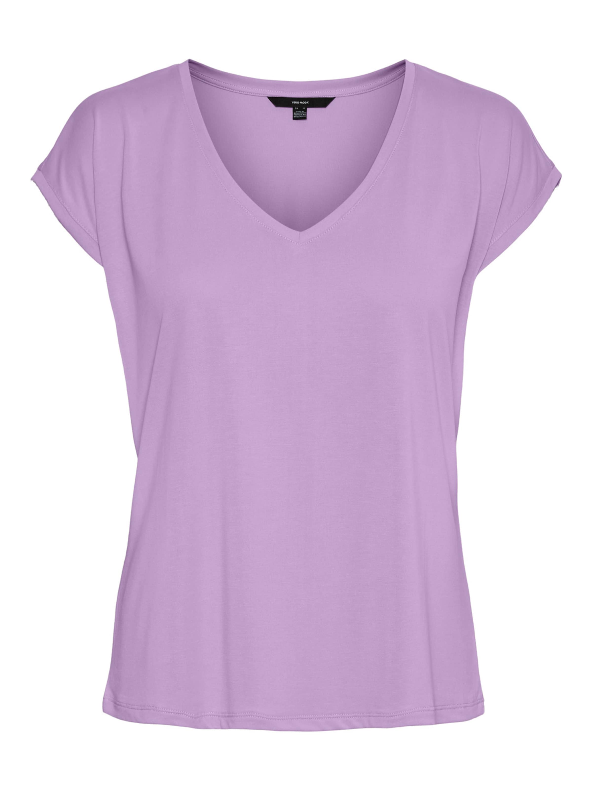 Vero Moda T-Shirt 'filli' L Violet