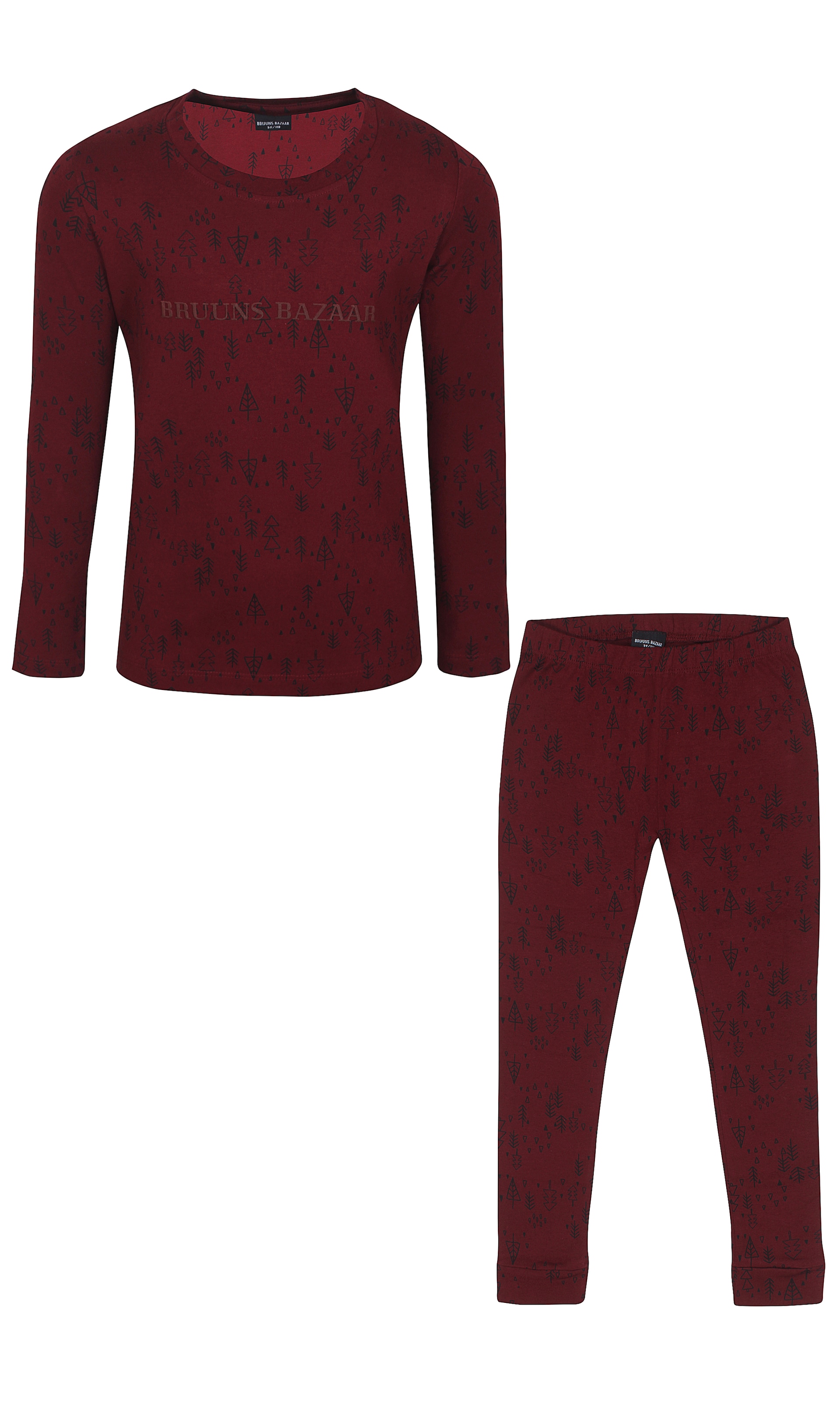 Bruuns Bazaar Kids Pyjama 92 Rouge