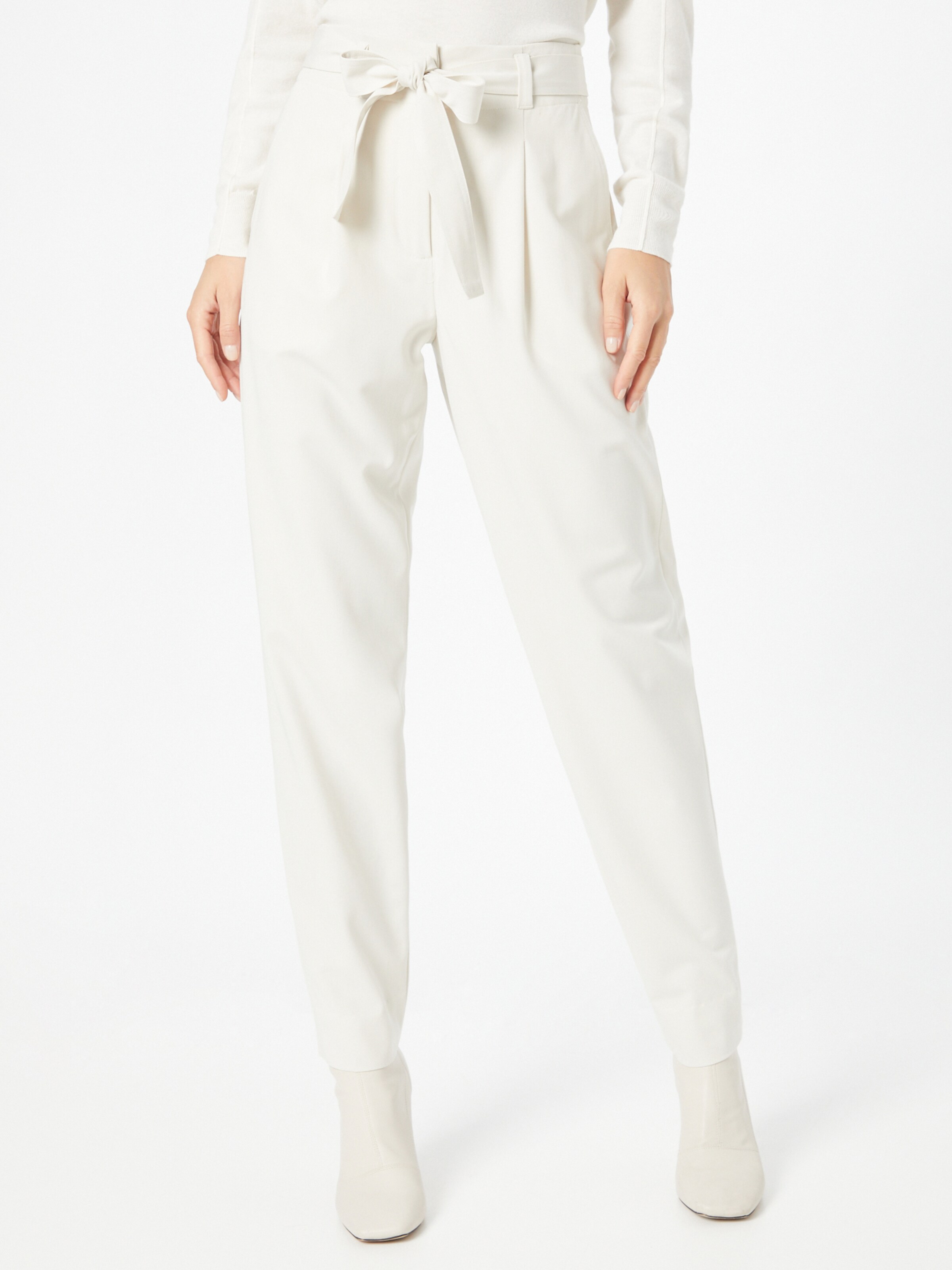 Bruuns Bazaar Pantalon À Pince 'lenza Emilia' 34 Blanc