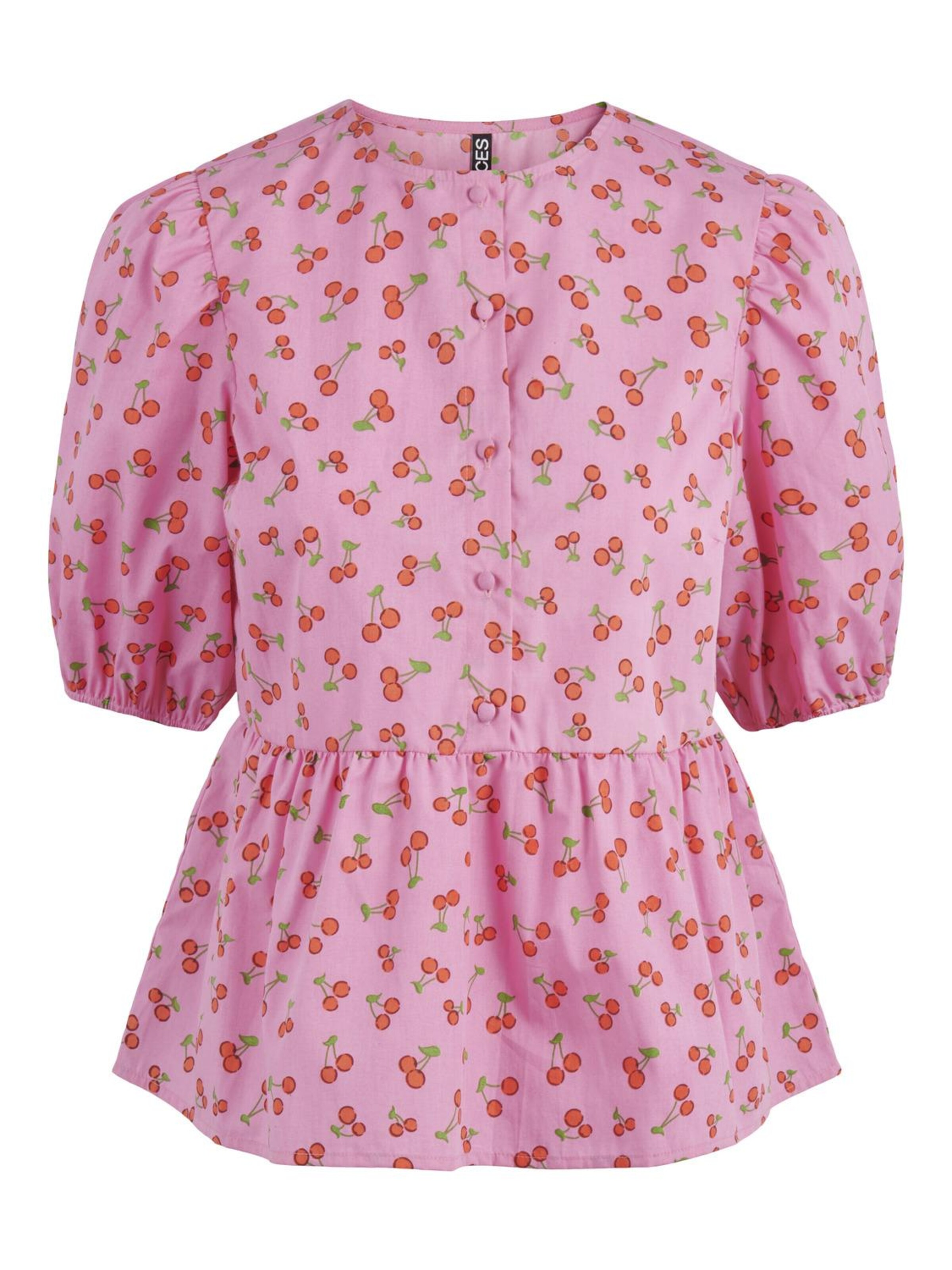 Pieces Chemisier 'berry' L Rose