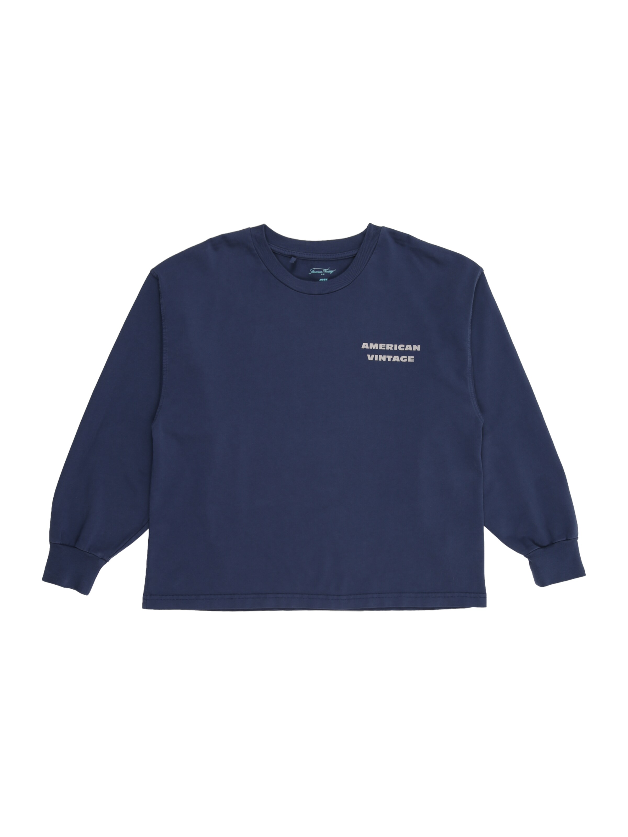 AMERICAN VINTAGE Tricou 'FIZVALLEY' jungen albastru 158