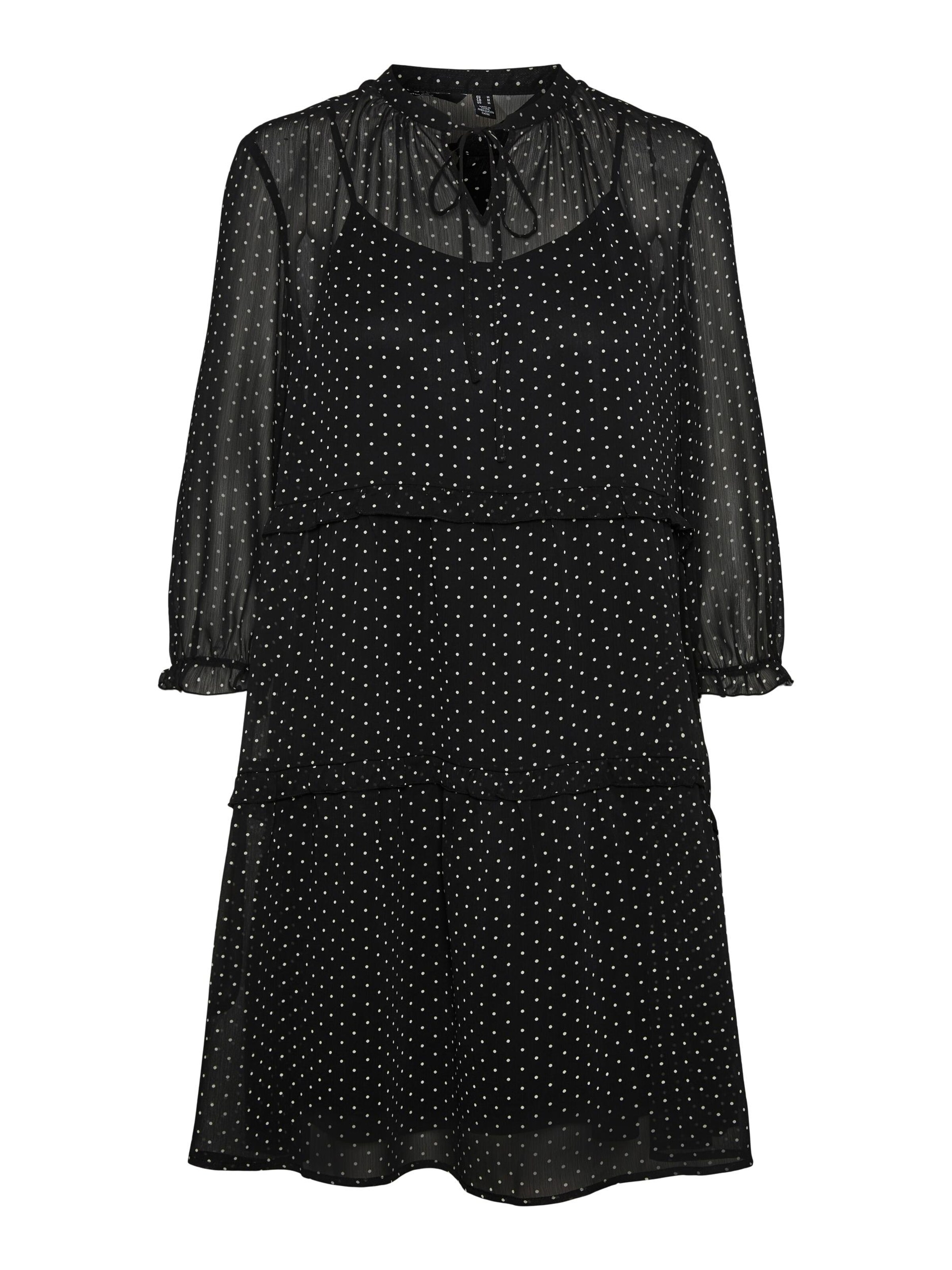 Vero Moda Robe-Chemise 'fie' 40 Noir