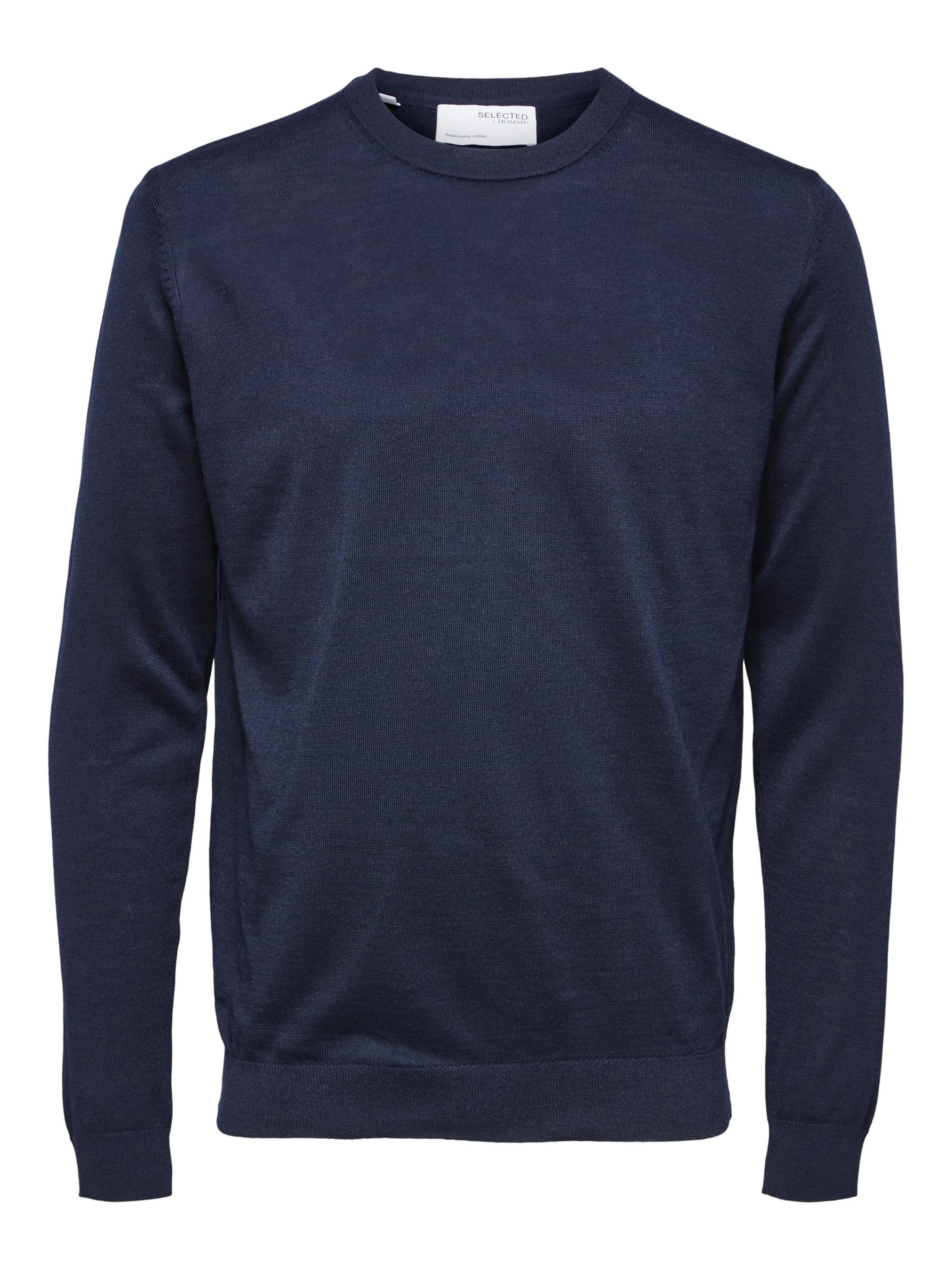 Selected Homme Pull-Over 'town' L Bleu
