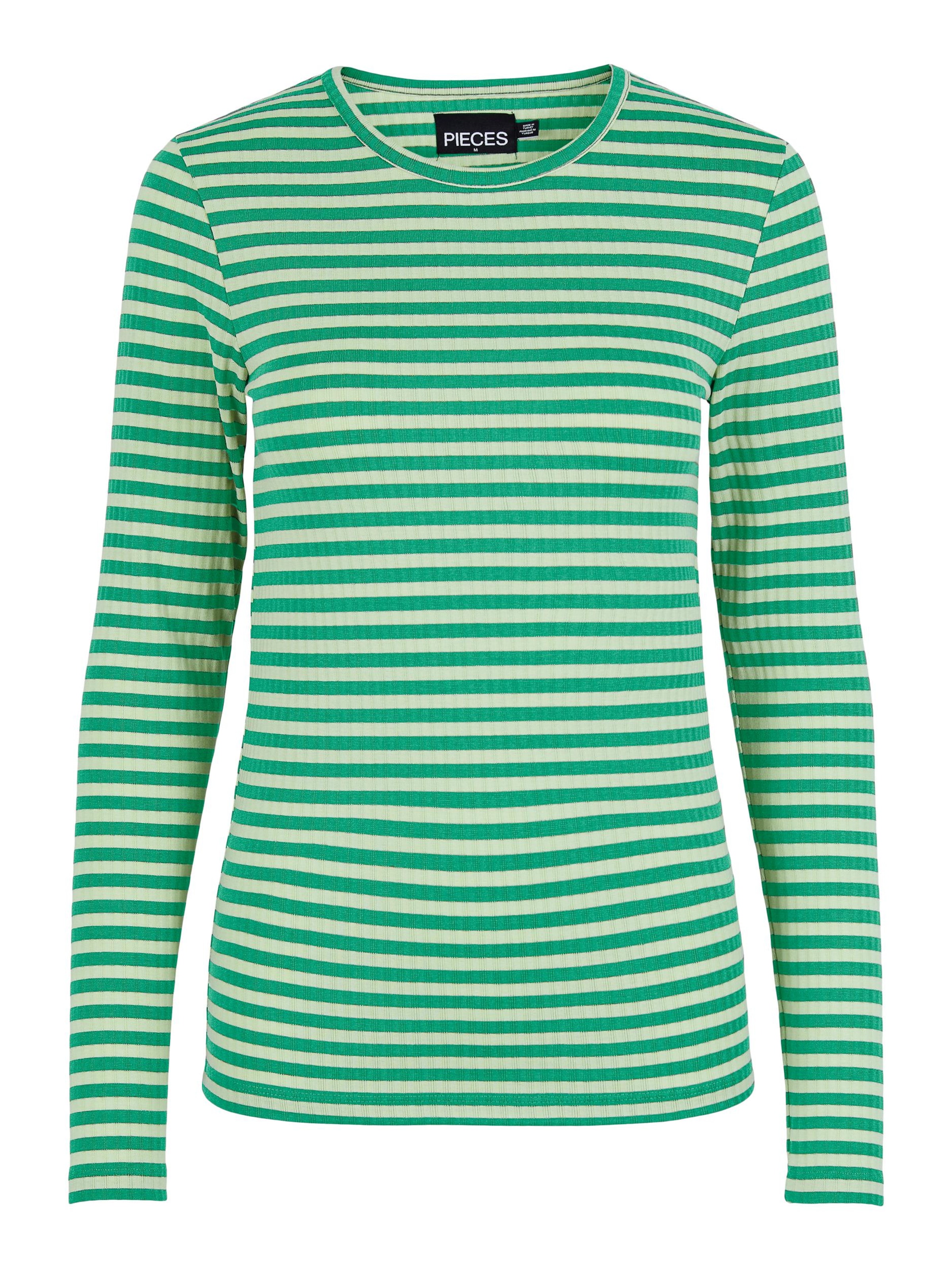 Pieces T-Shirt 'layla' L Vert