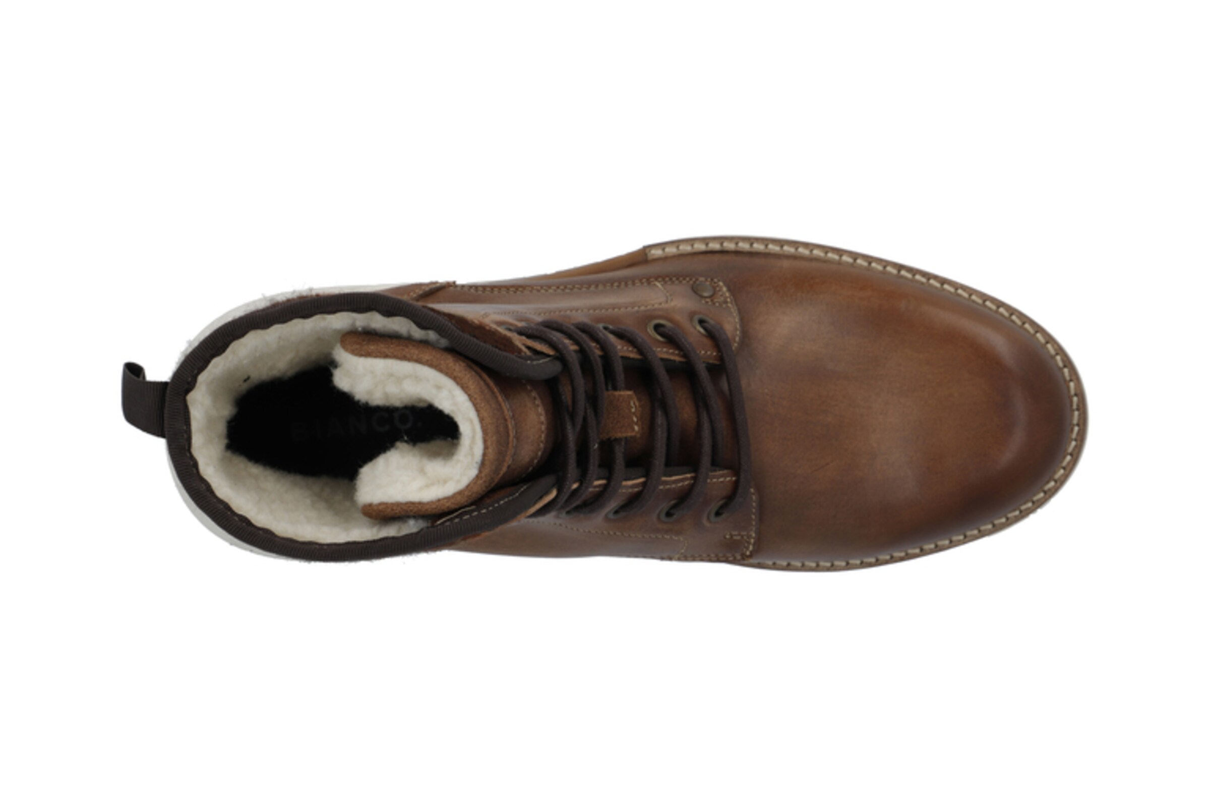 Bianco Bottines À Lacets 'dirk' 40 Marron