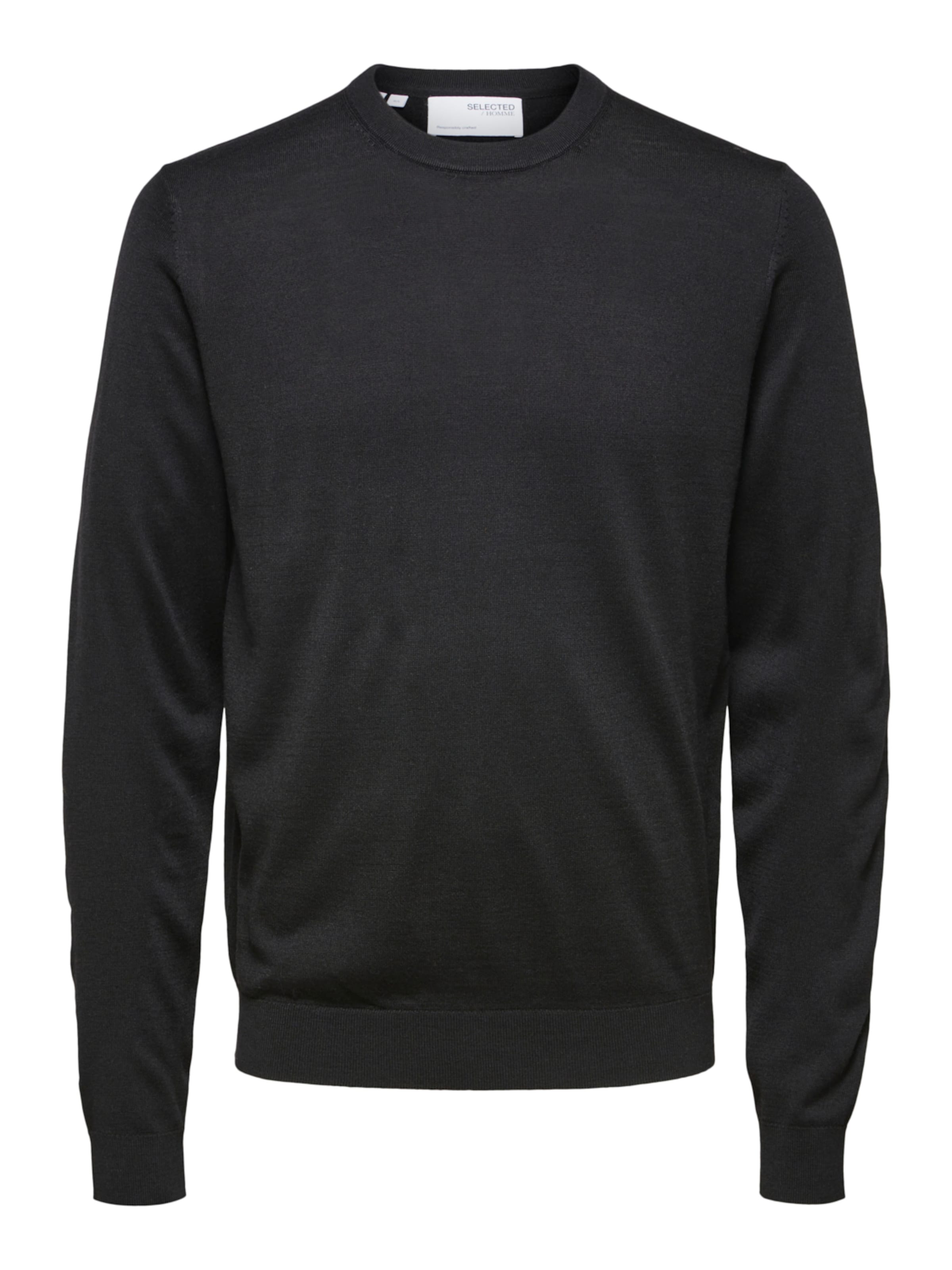 Selected Homme Pull-Over 'town' L Noir