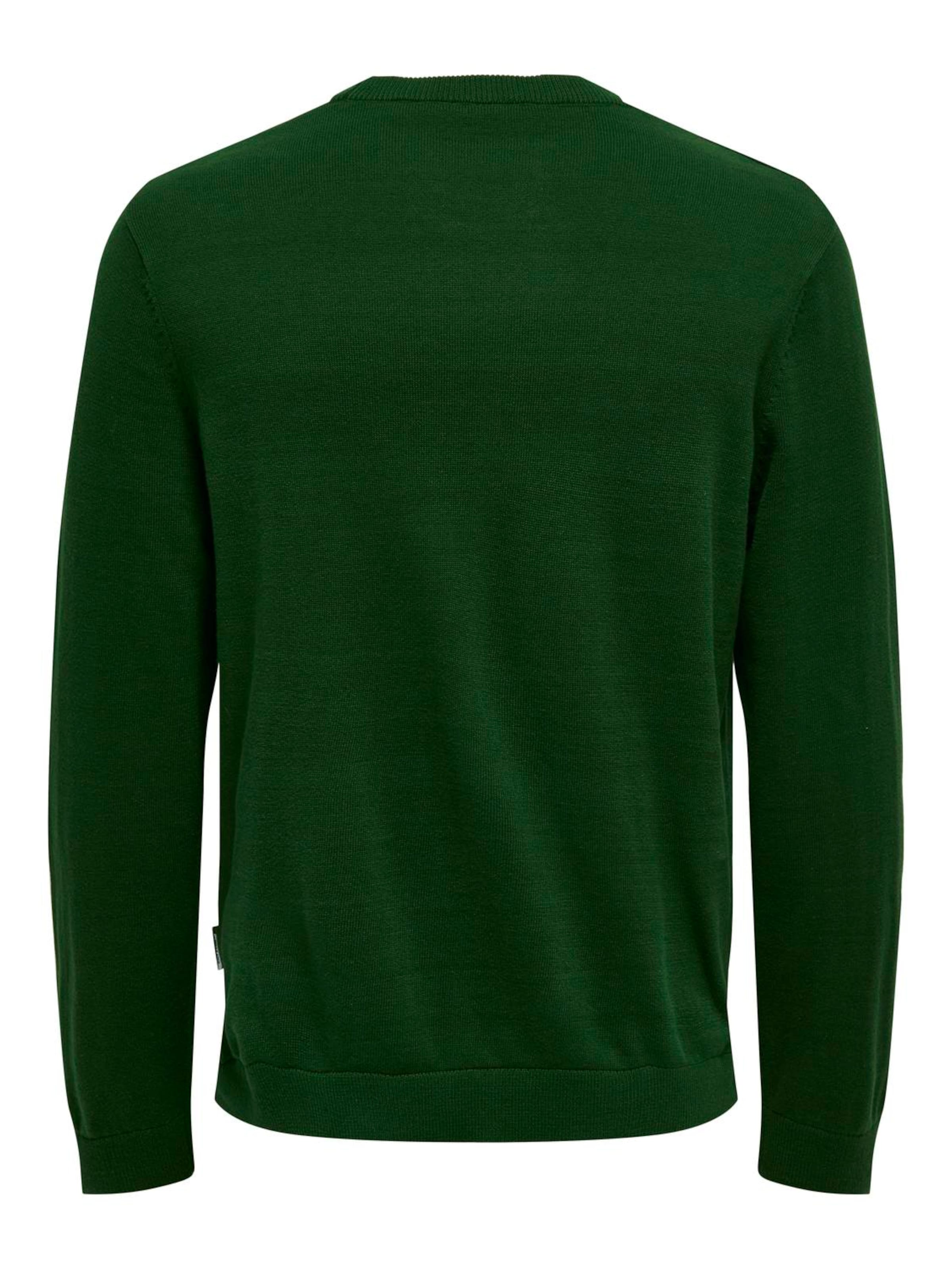 Only & Sons Pulóver 'ONSXmas' férfi zöld m