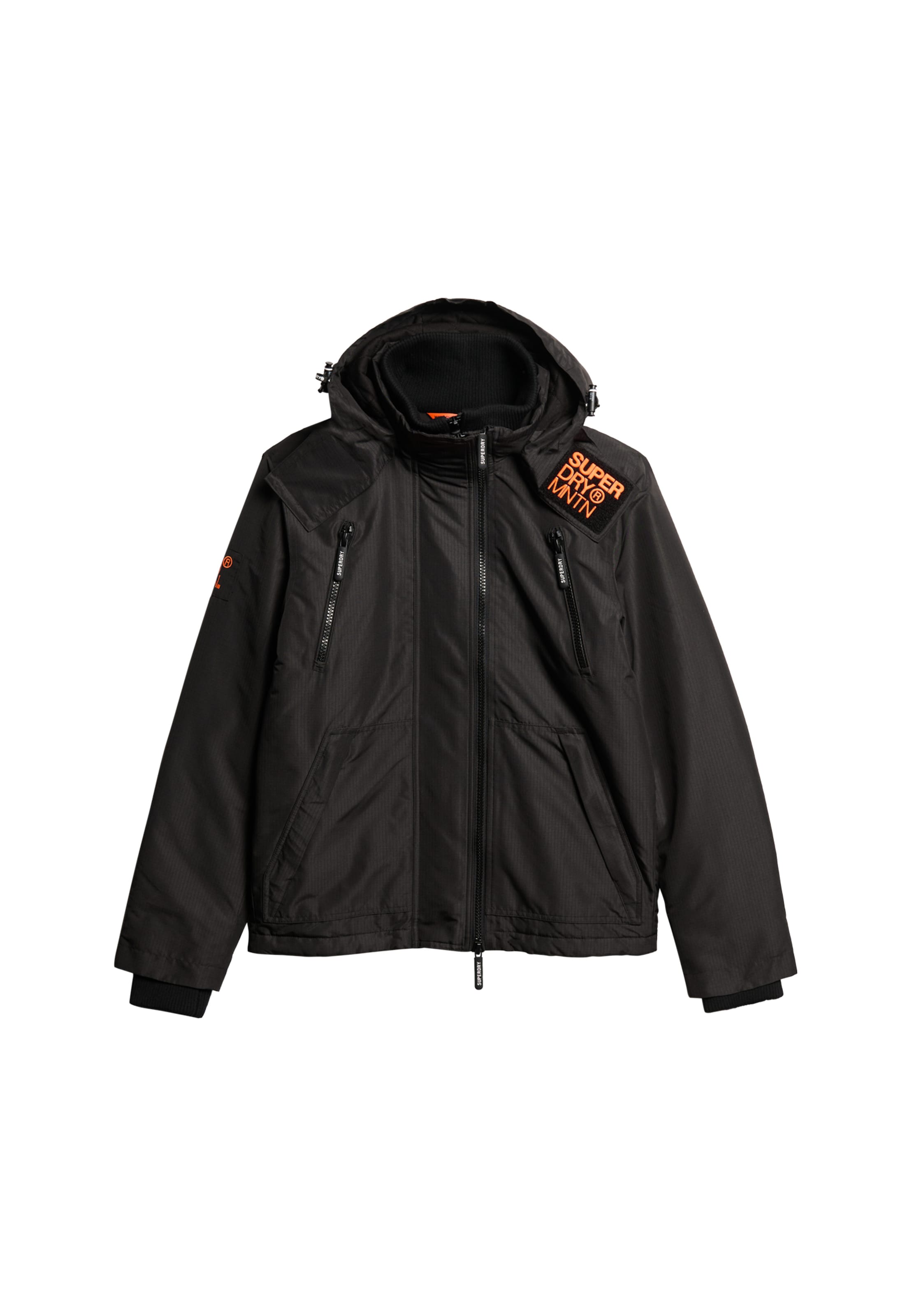 Superdry & Co Φθινοπωρινό και ανοιξιάτικο μπουφάν γυναίκες μαύρο s