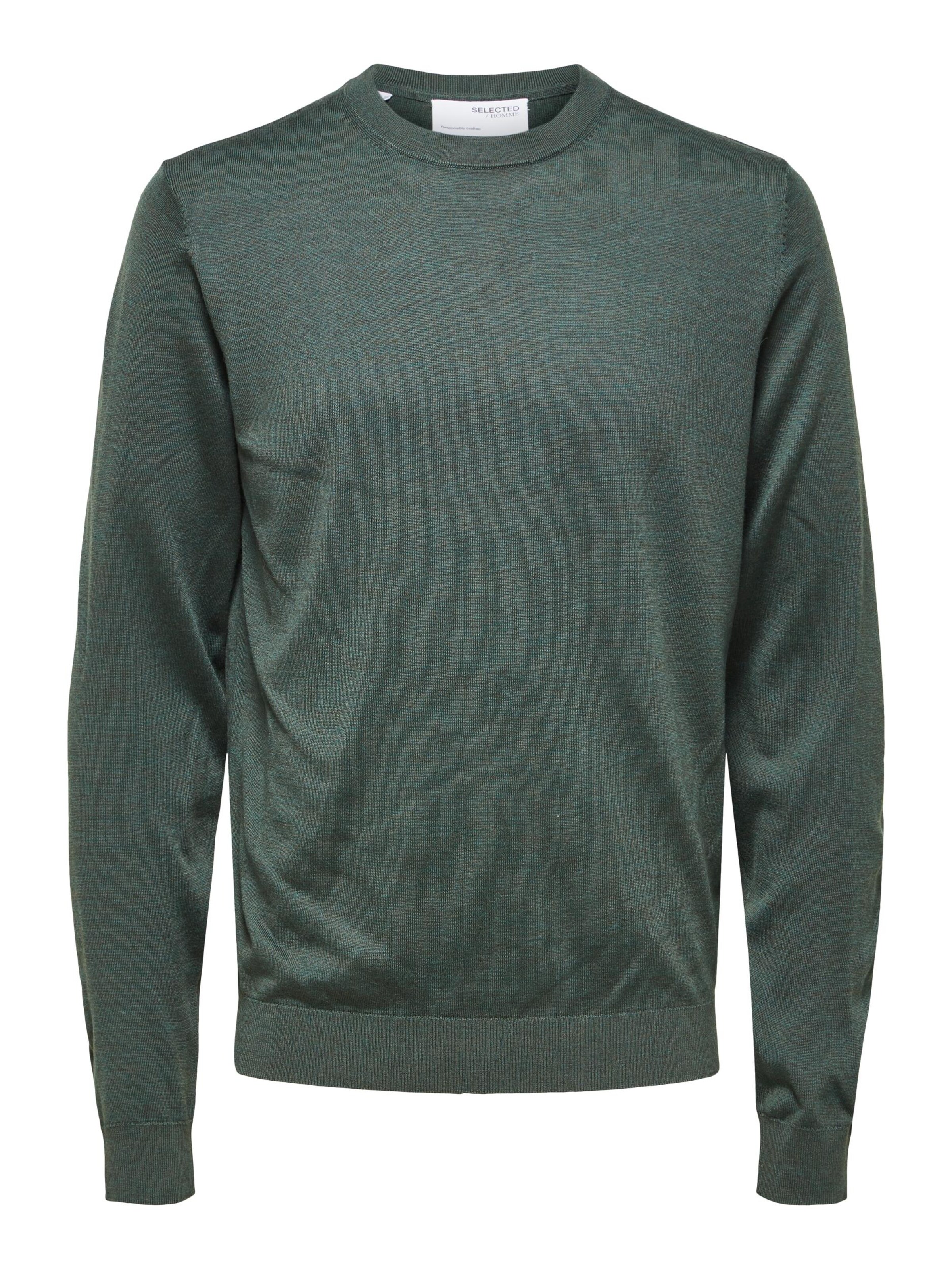 Selected Homme Pull-Over 'town' L Vert