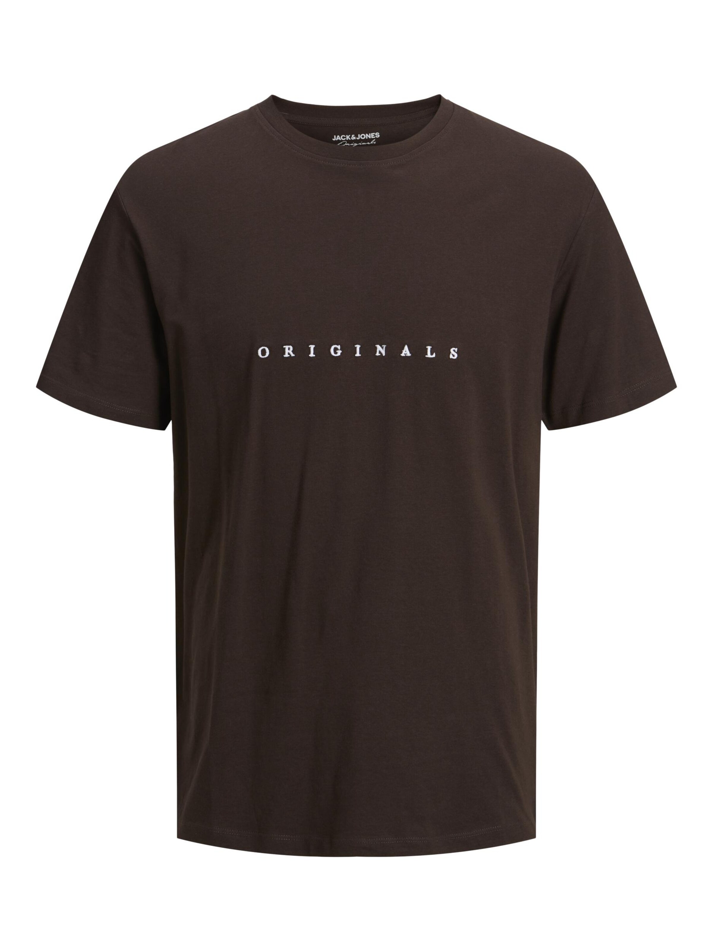 Jack & Jones Plus T-Shirt 'copenhagen' 4XL Marron