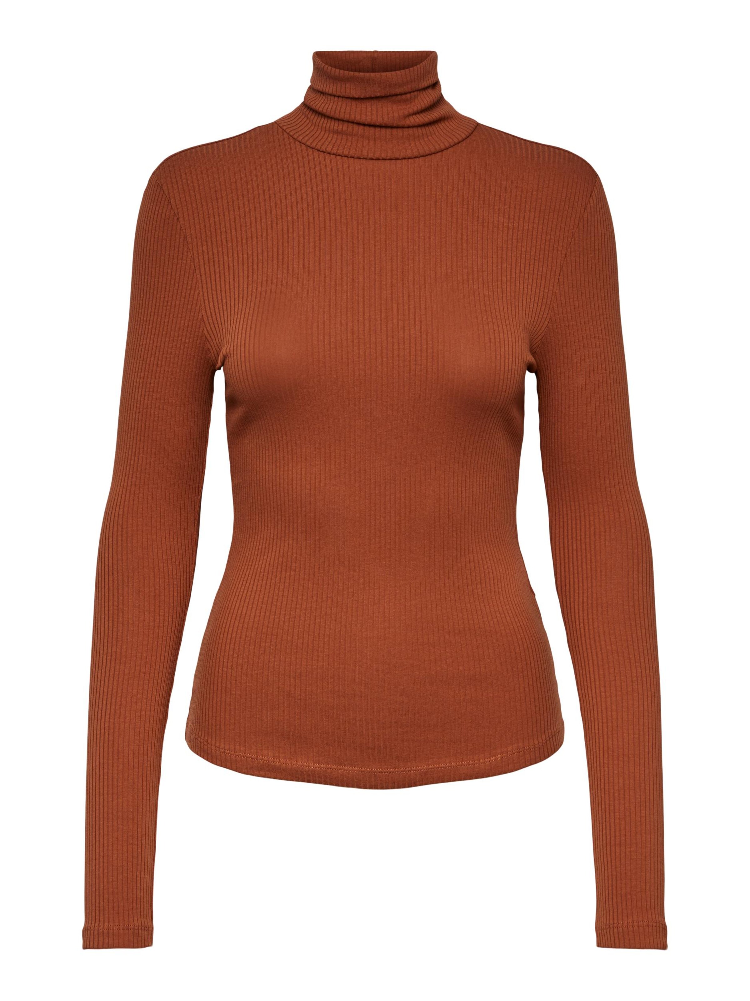 Pieces T-Shirt 'kitte' L Marron