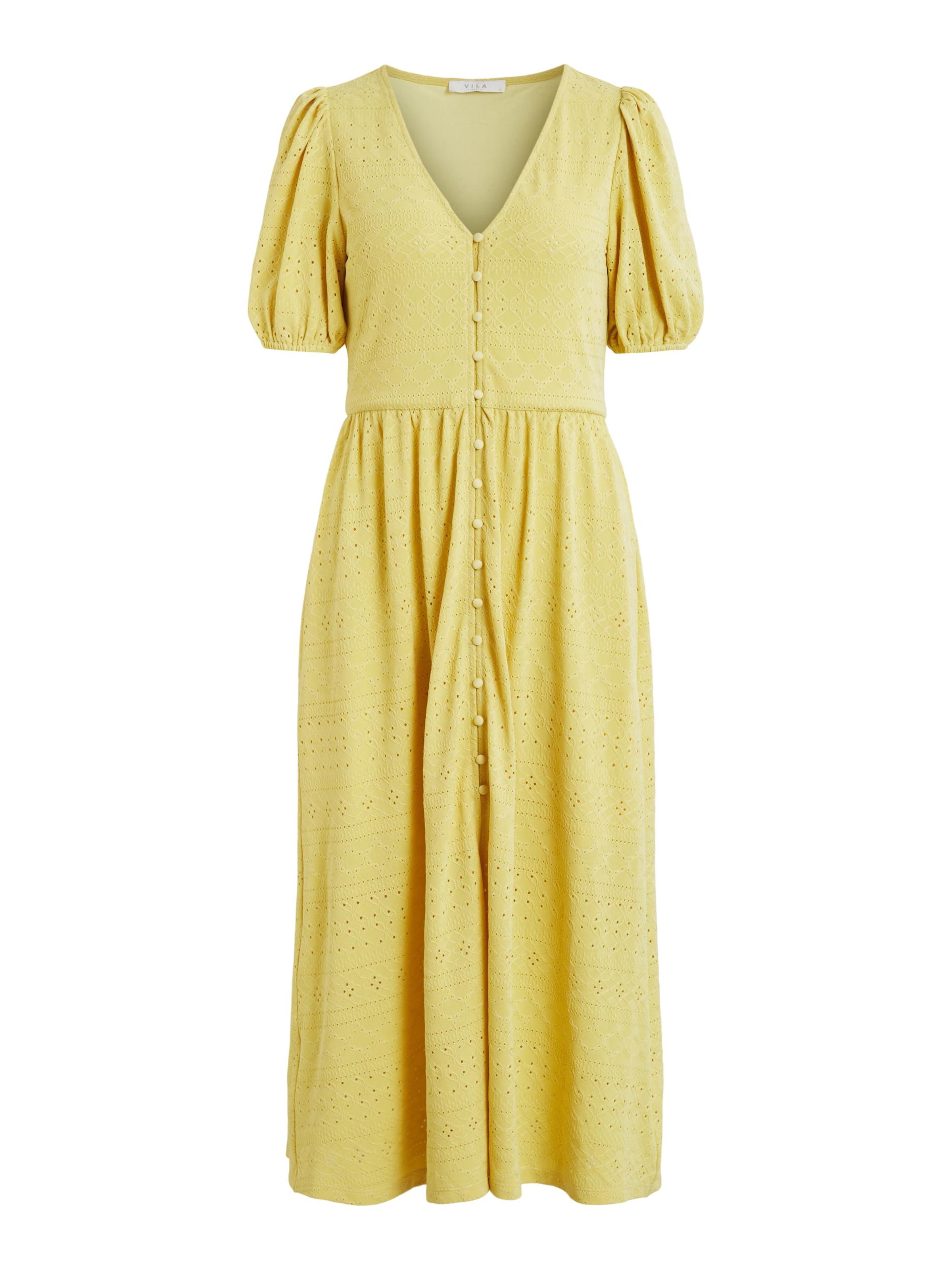 Vila Robe-Chemise 'kathy' 40 Jaune