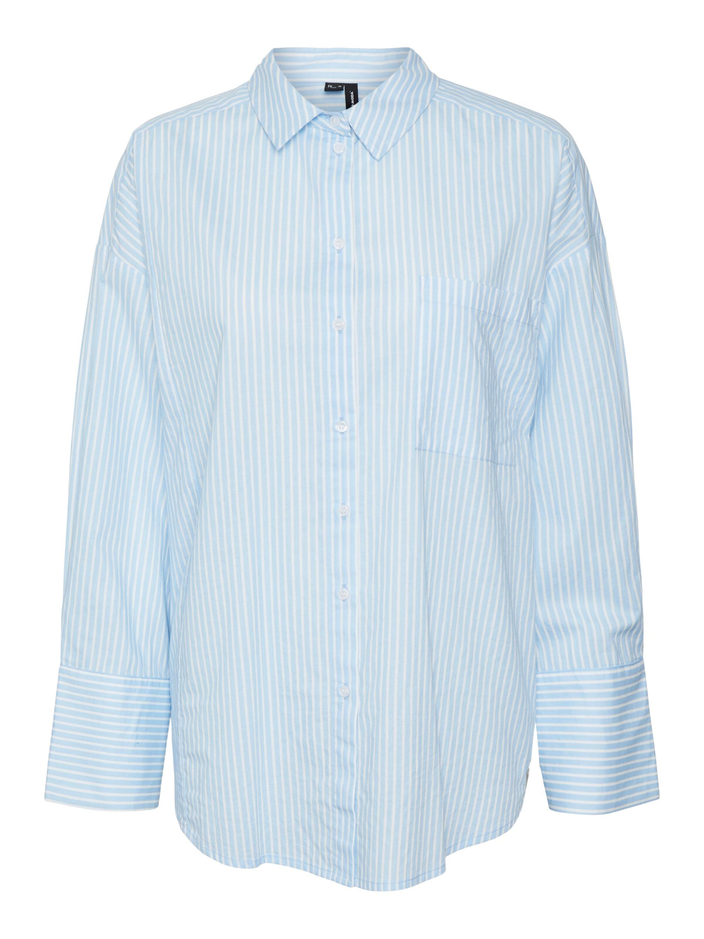 Vero Moda Chemisier 'minna' L Bleu