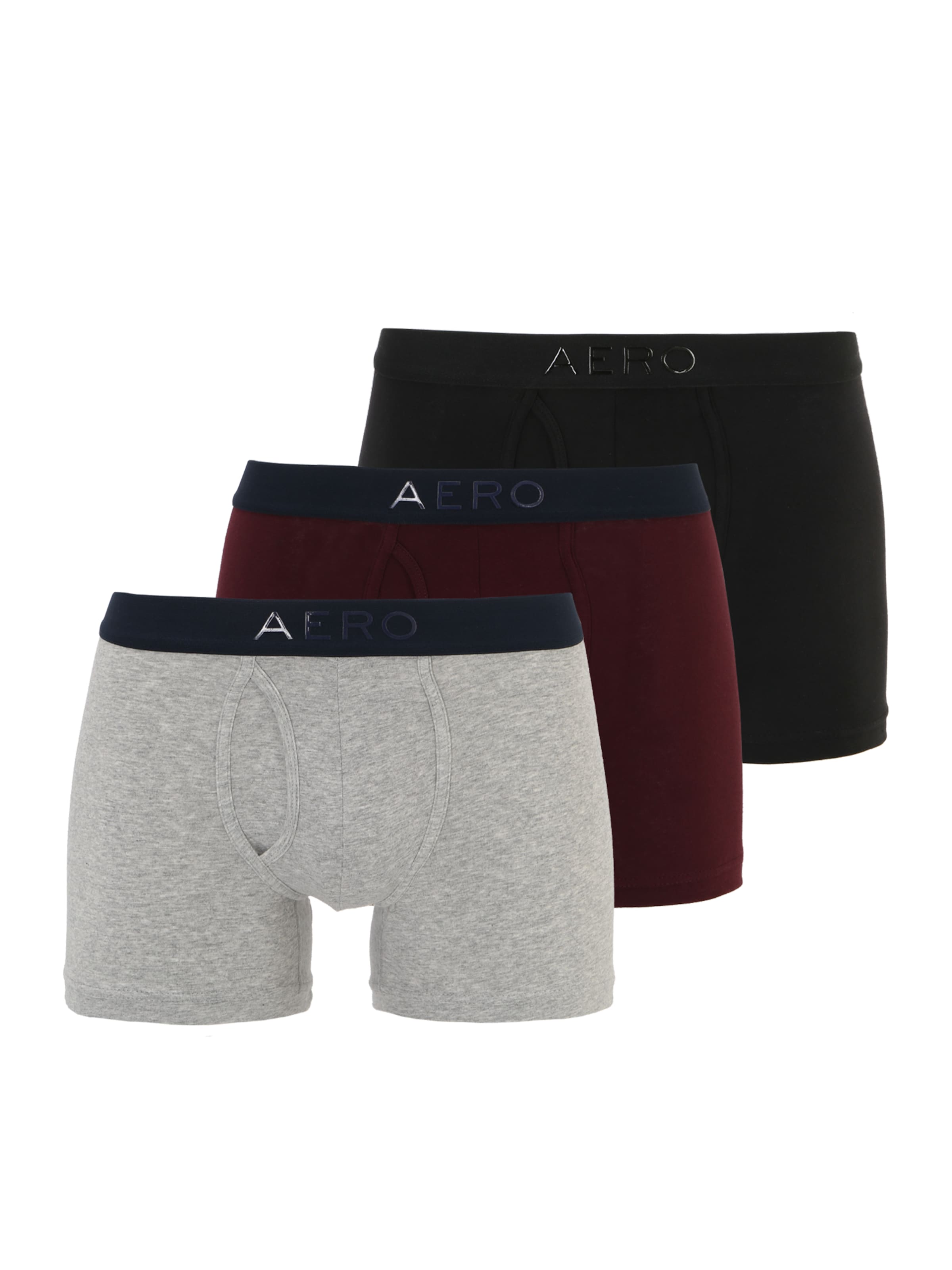 AÉROPOSTALE Boxeri bǎrați gri xs