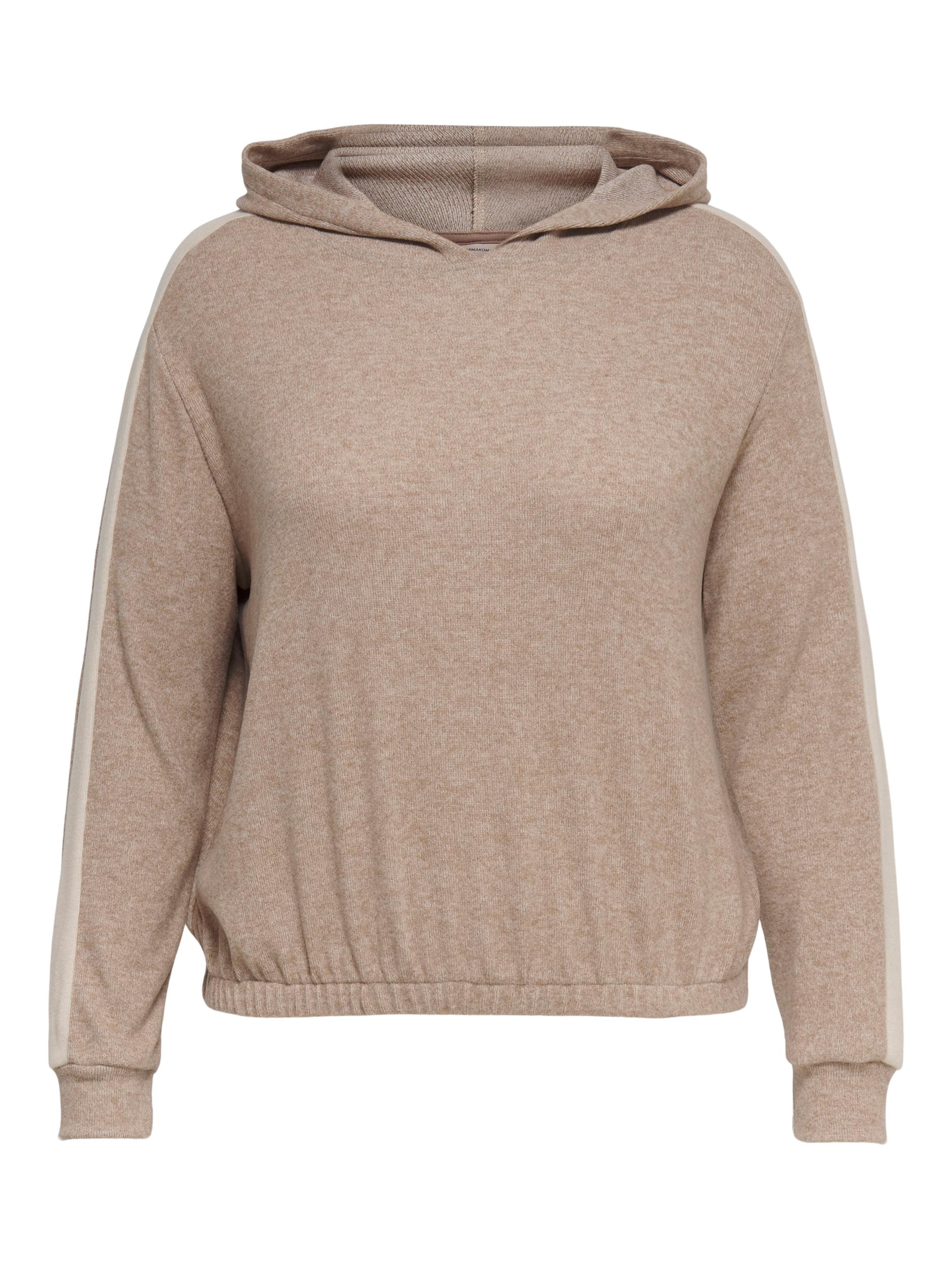 Only Carmakoma Pull-Over 'mulda' L Beige