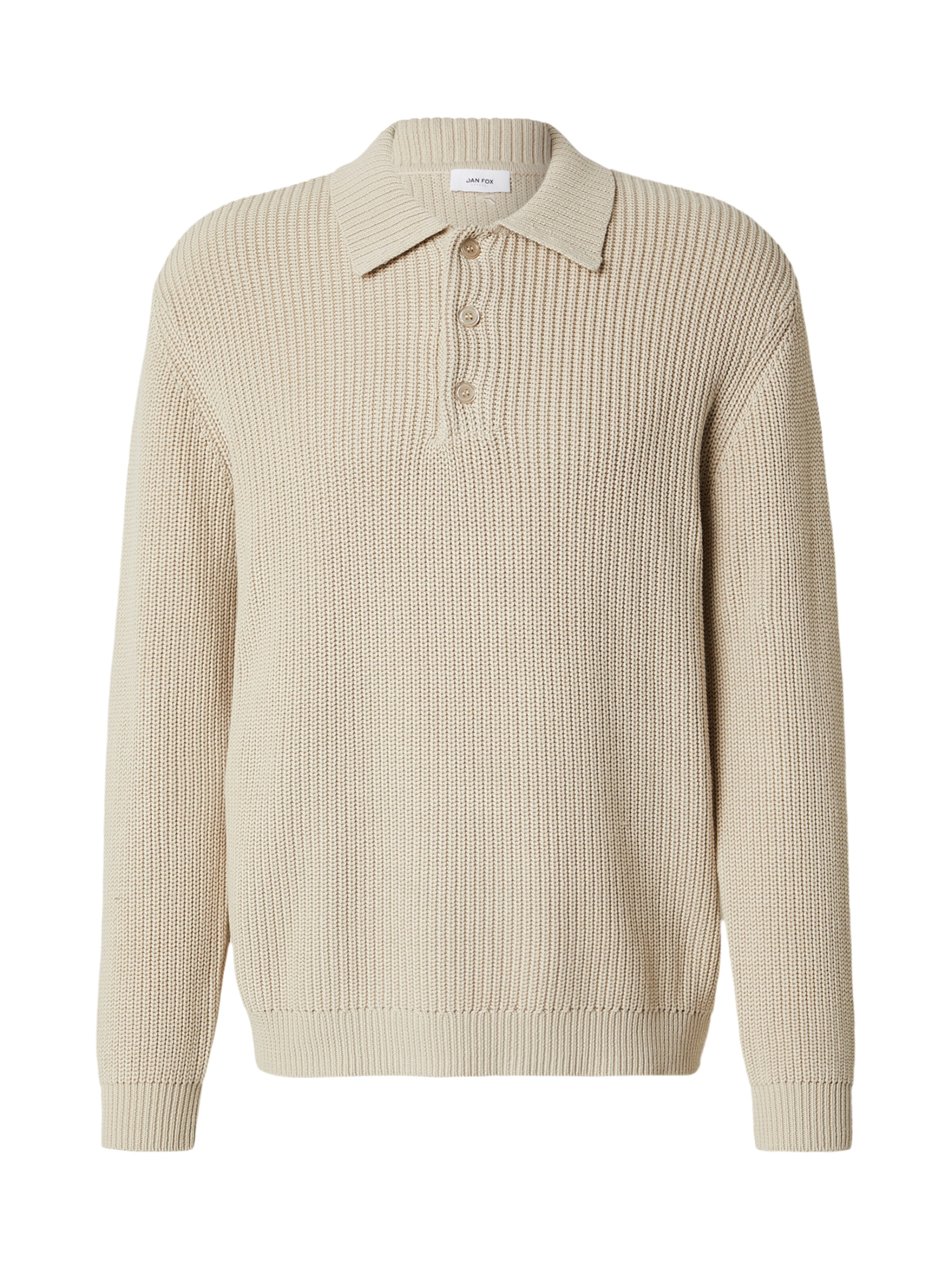 DAN FOX APPAREL Πουλόβερ 'Luca' γυναίκες μβεζ xl