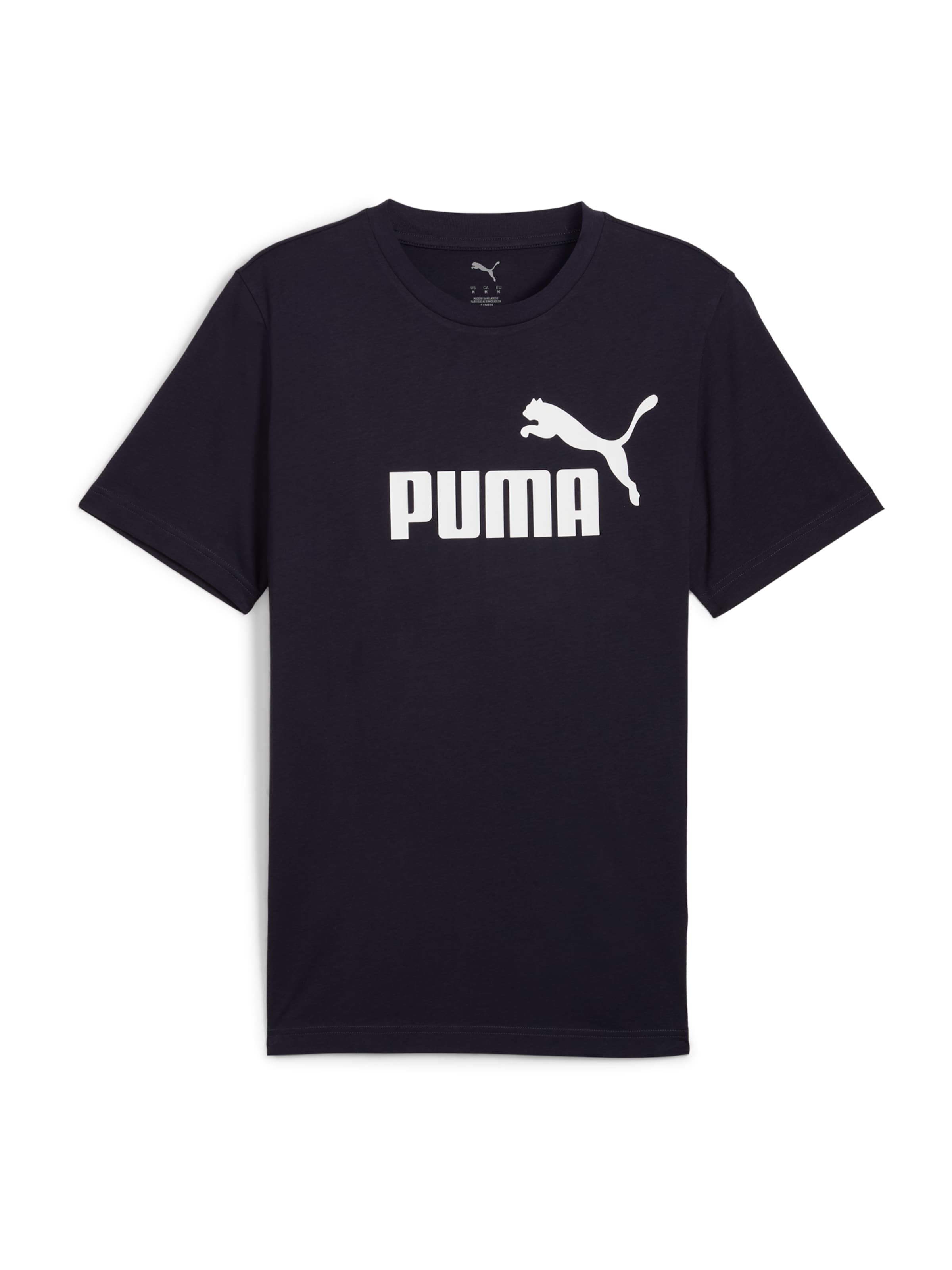 PUMA Λειτουργικό μπλουζάκι 'ESS No. 1' γυναίκες μβλε xl
