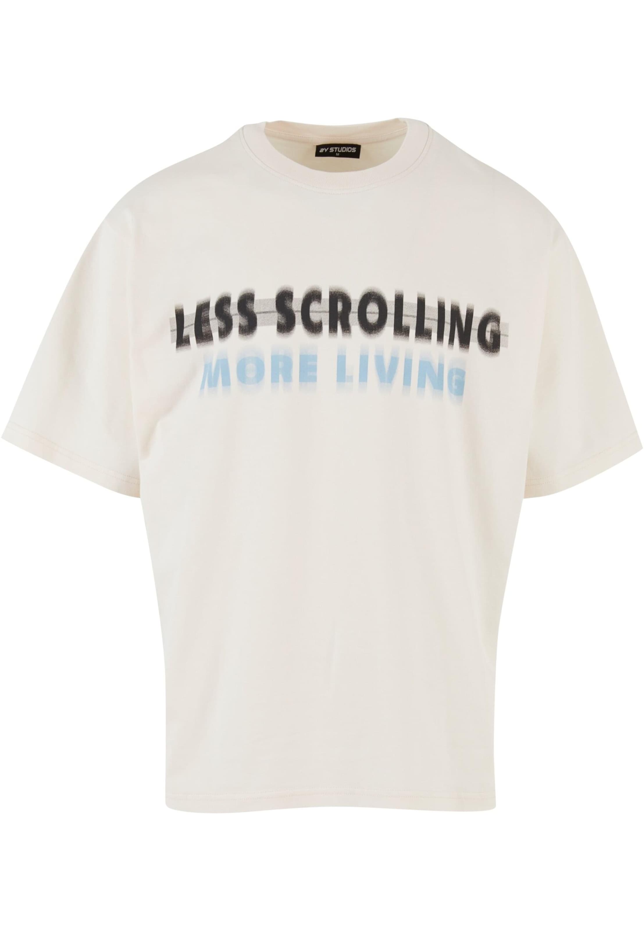 2Y Studios Tricou bǎrați alb xl