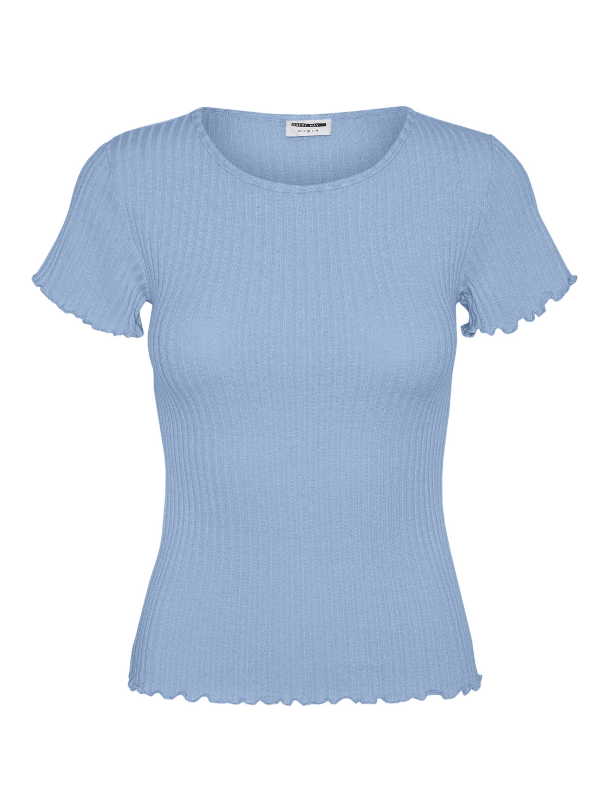 Noisy May T-Shirt 'berry' L Bleu