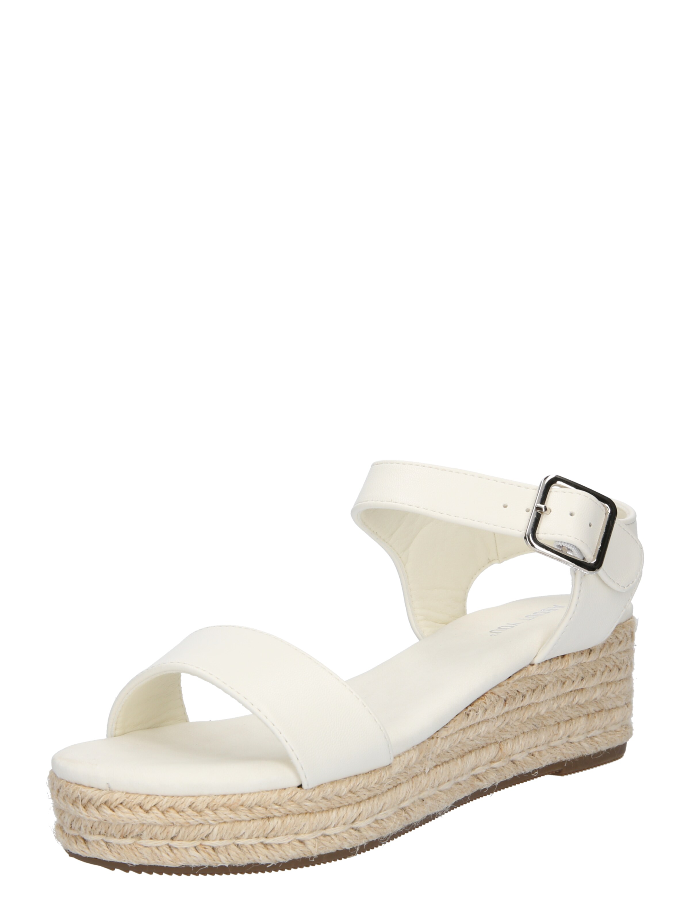 ABOUT YOU Sandaal 'Josie' dames weiss 36