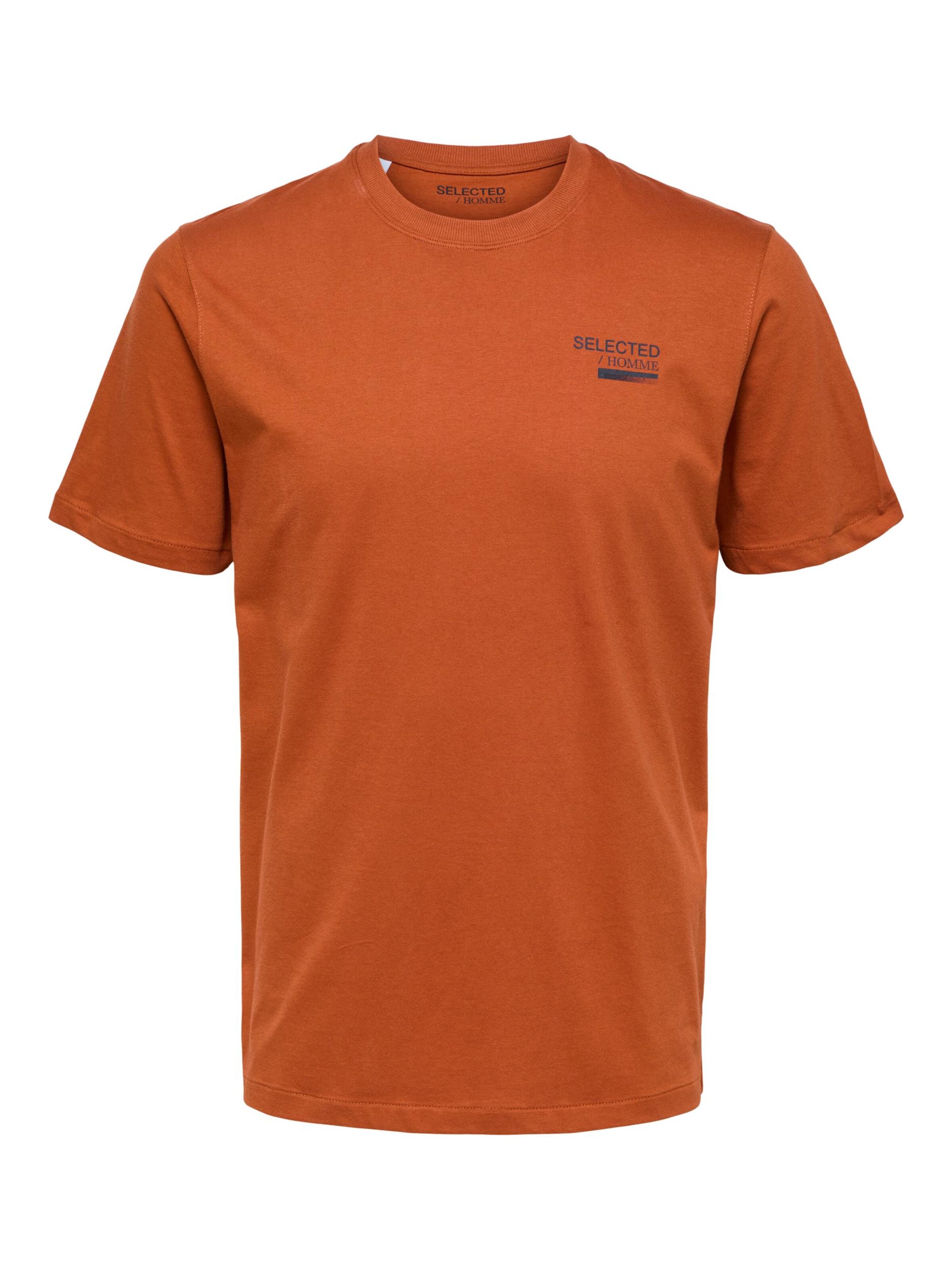 Selected Homme T-Shirt 'lyon' XL Braun