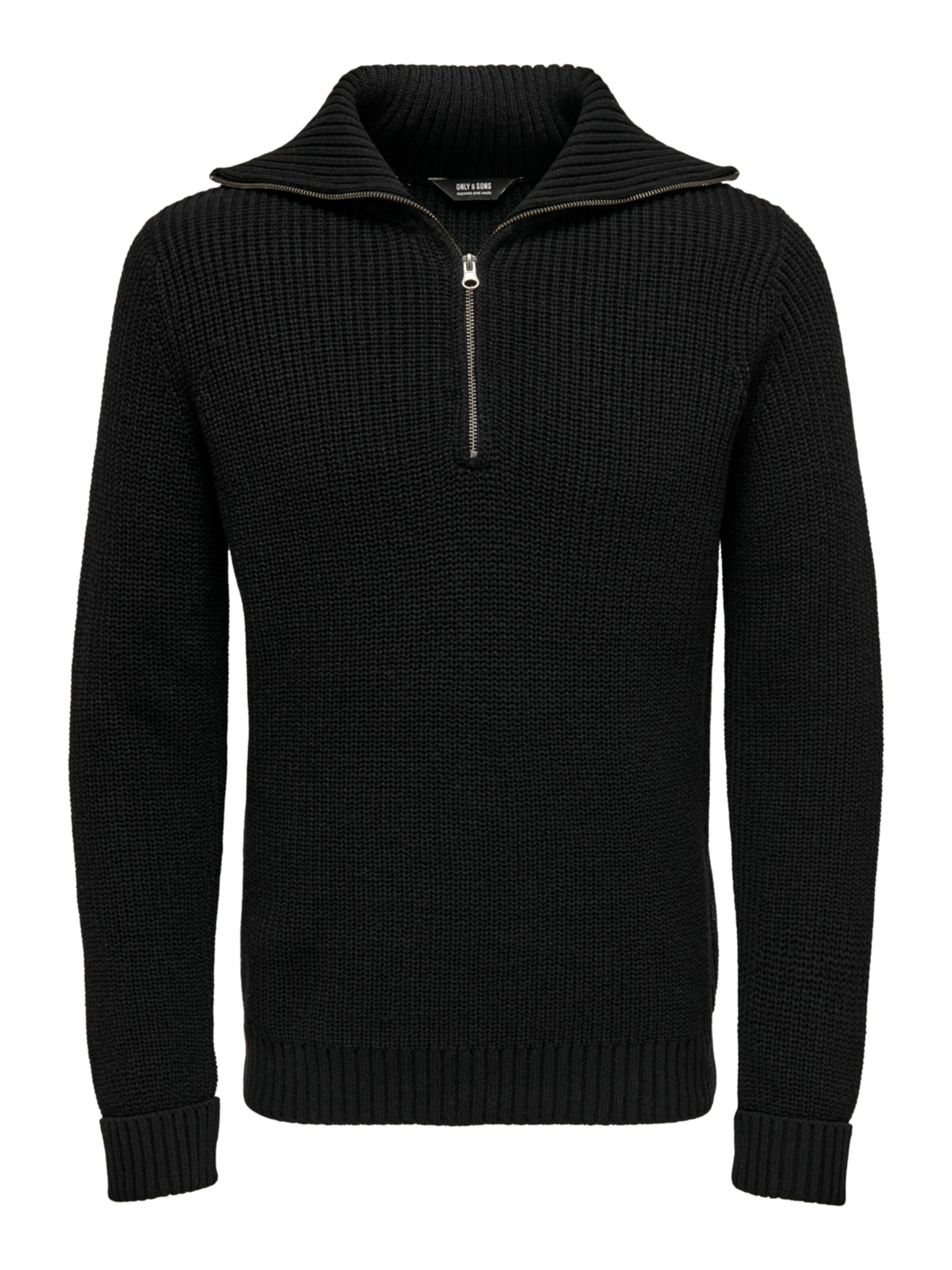 Only & Sons Pull-Over 'bevin' L Noir