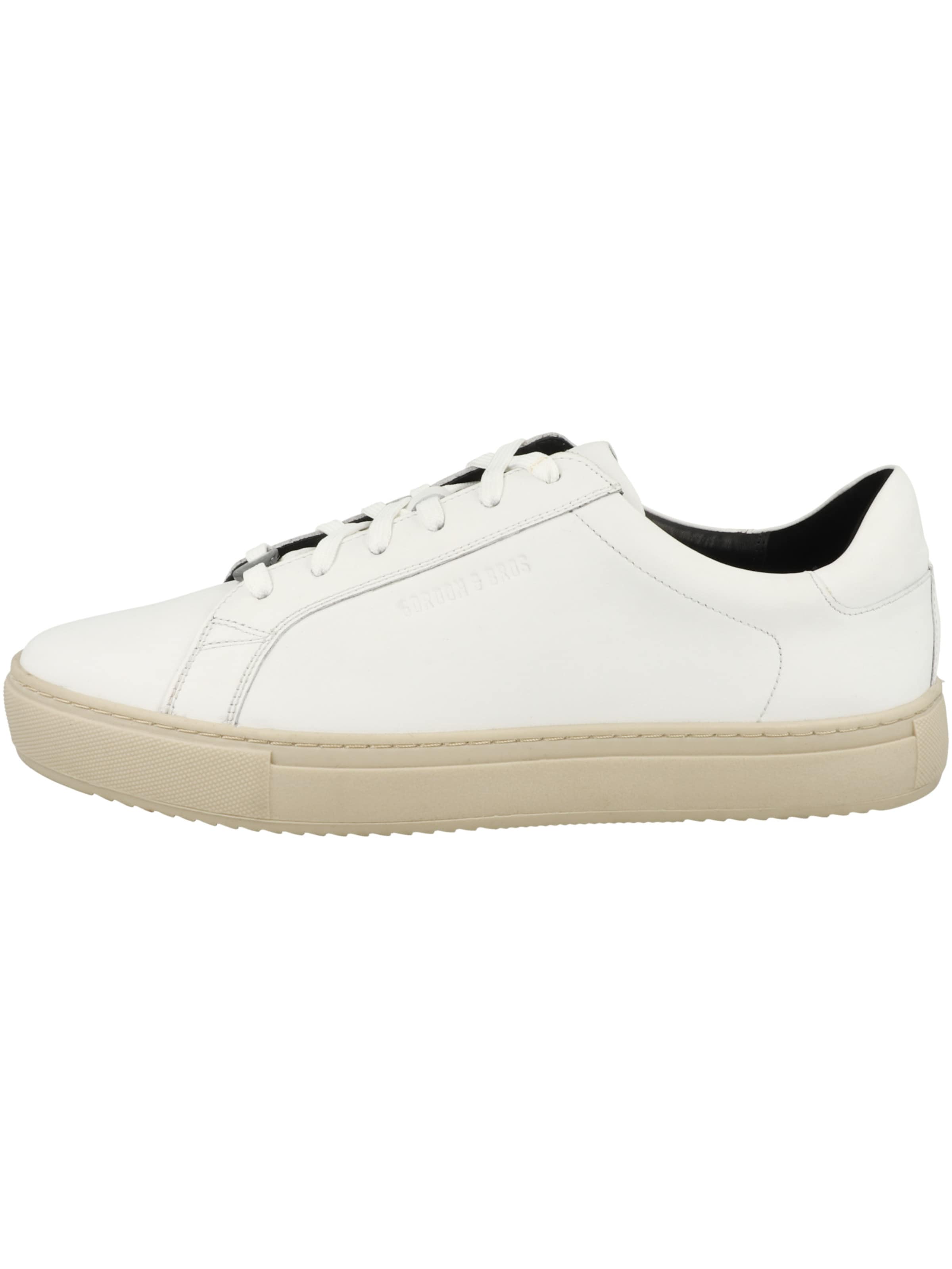 Gordon & Bros Sneaker low 'London' bǎrați alb 45