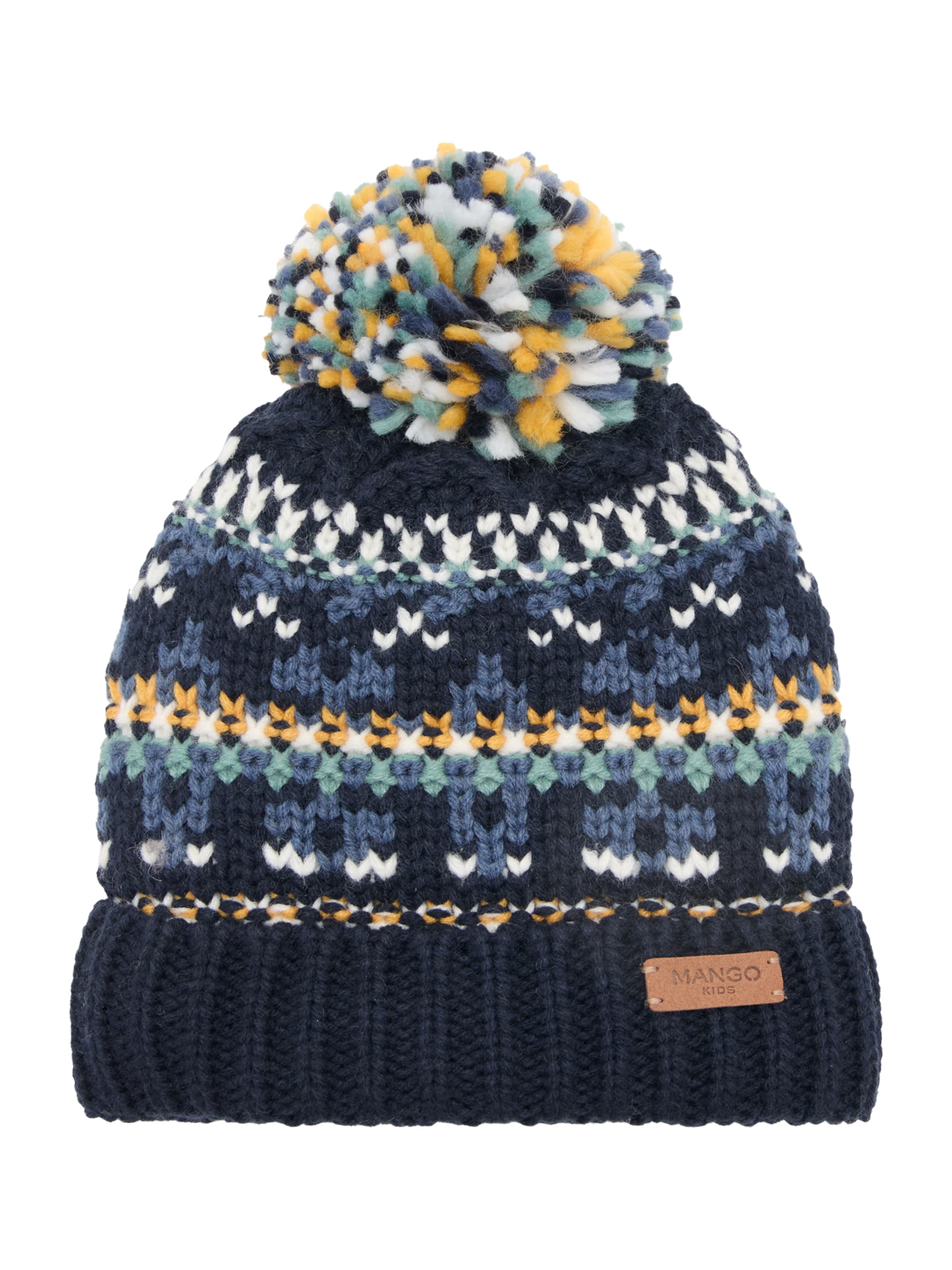 MANGO KIDS Sapka jungen kék 52