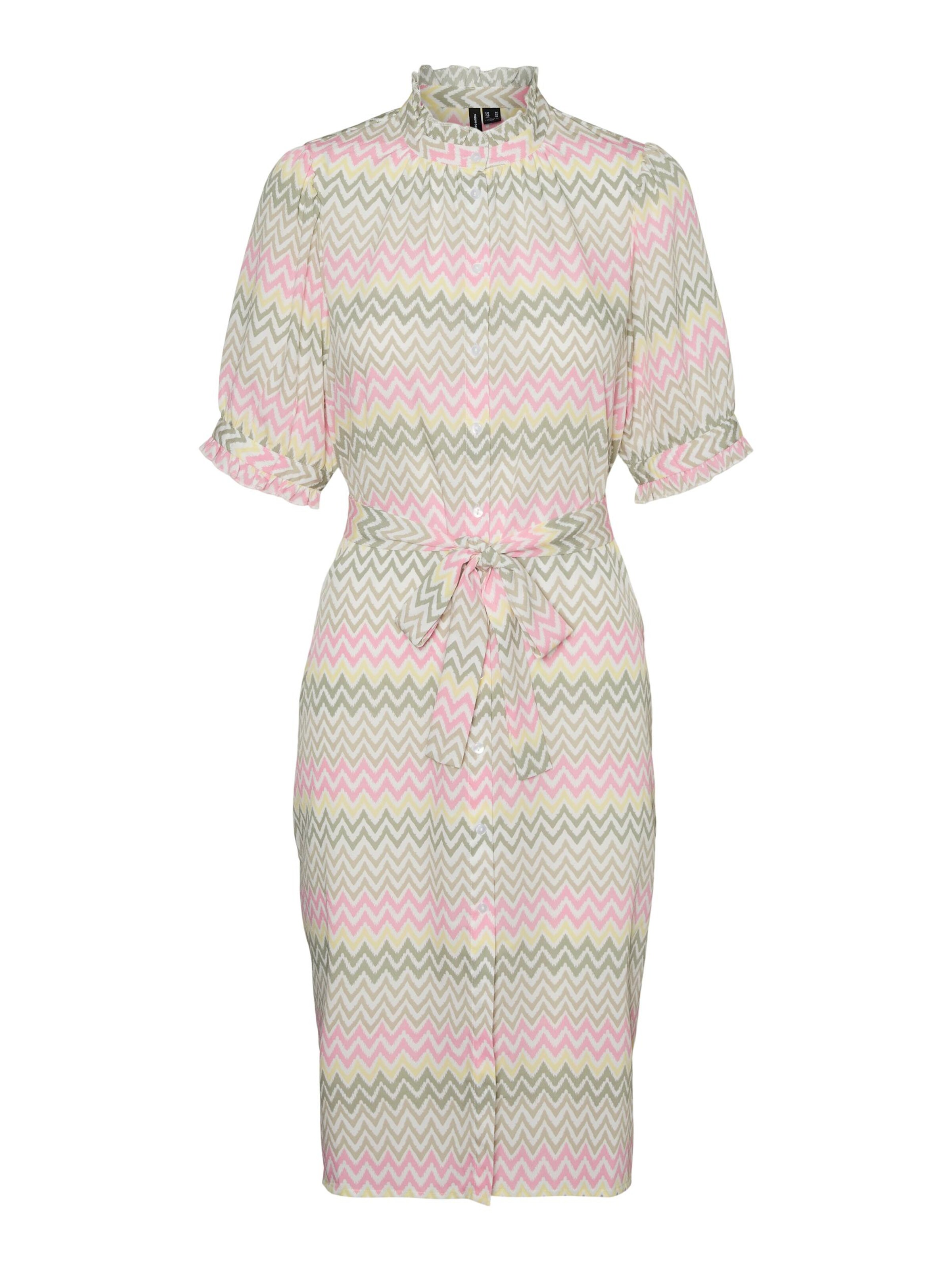 Vero Moda Robe-Chemise 'odga' 40 Mélange De Couleurs