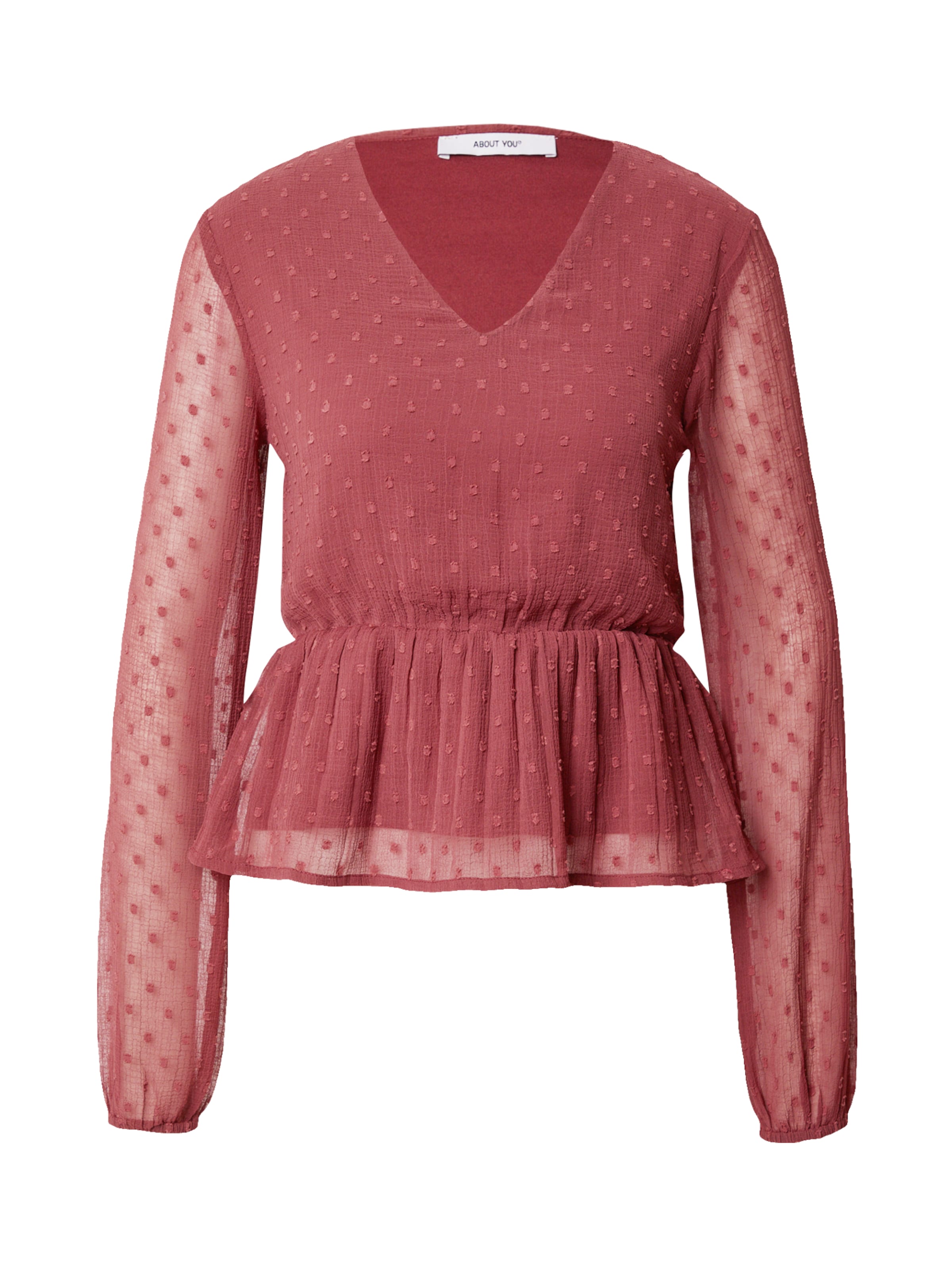 ABOUT YOU Bluse 'Silva' - frauen rot m
