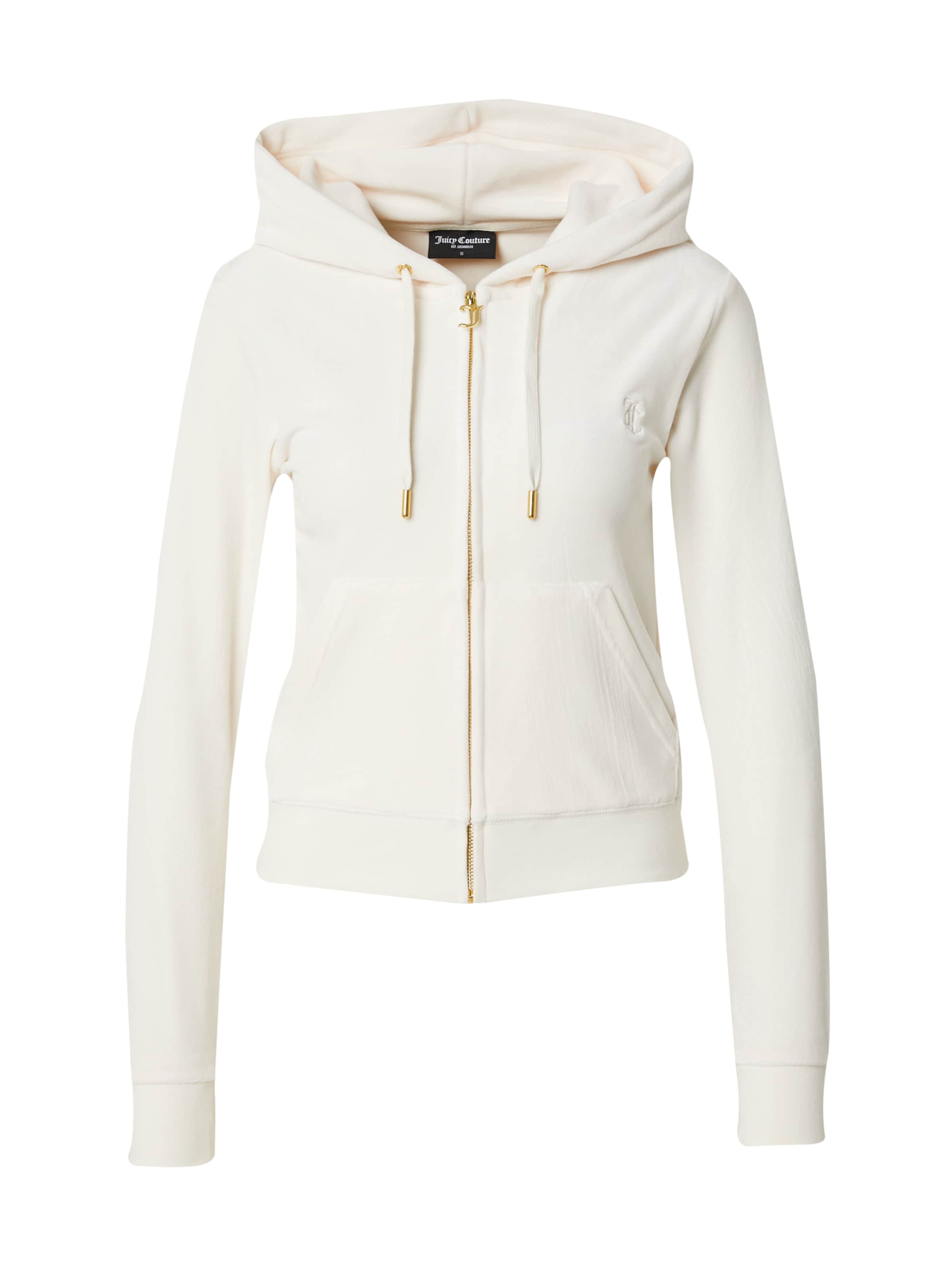 Juicy Couture Tepláková bunda 'ROBERTSON' ženy biela m