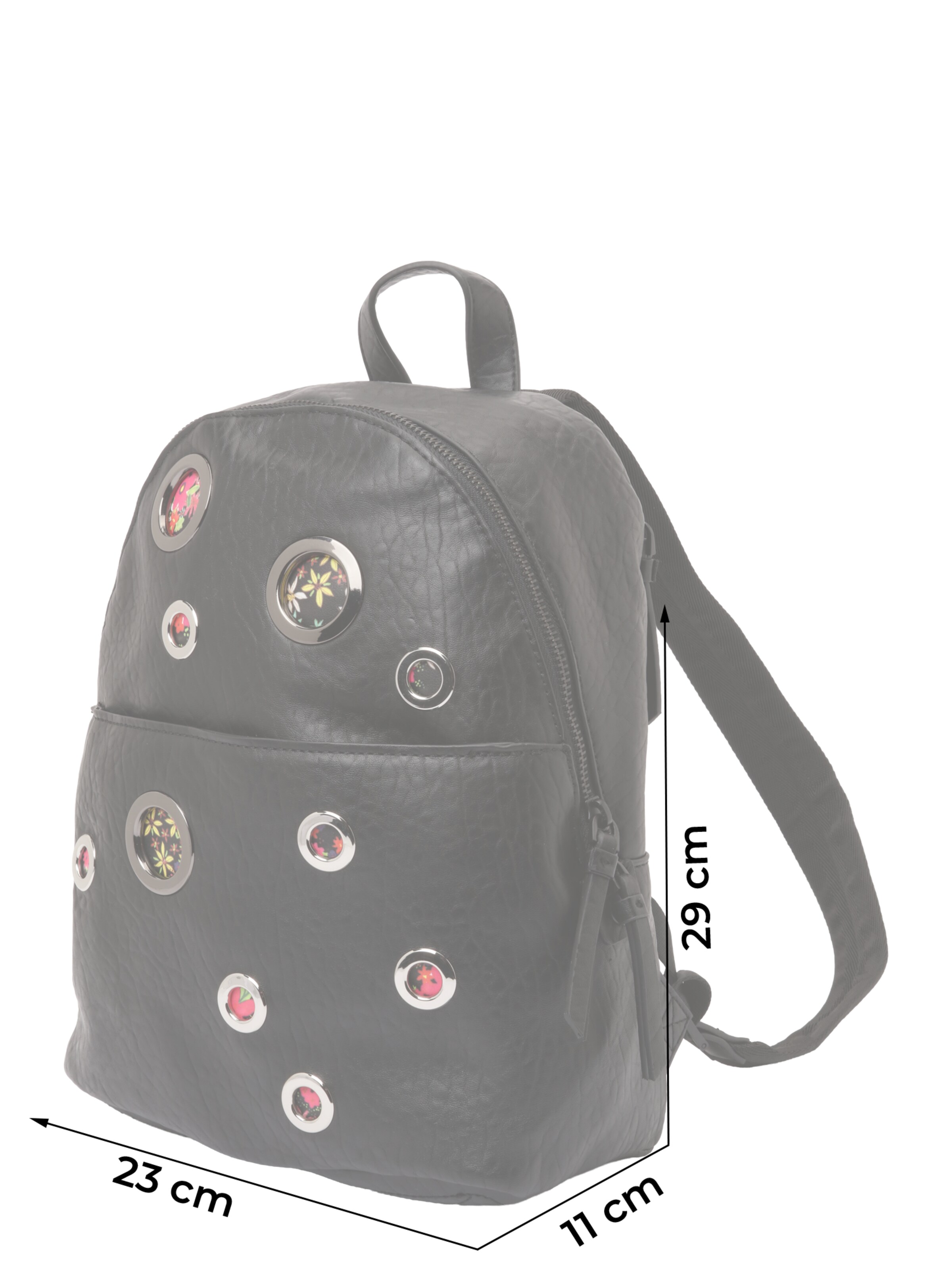 Desigual Rucsac 'Bols_Titanica Mombasa' femei negru one_size