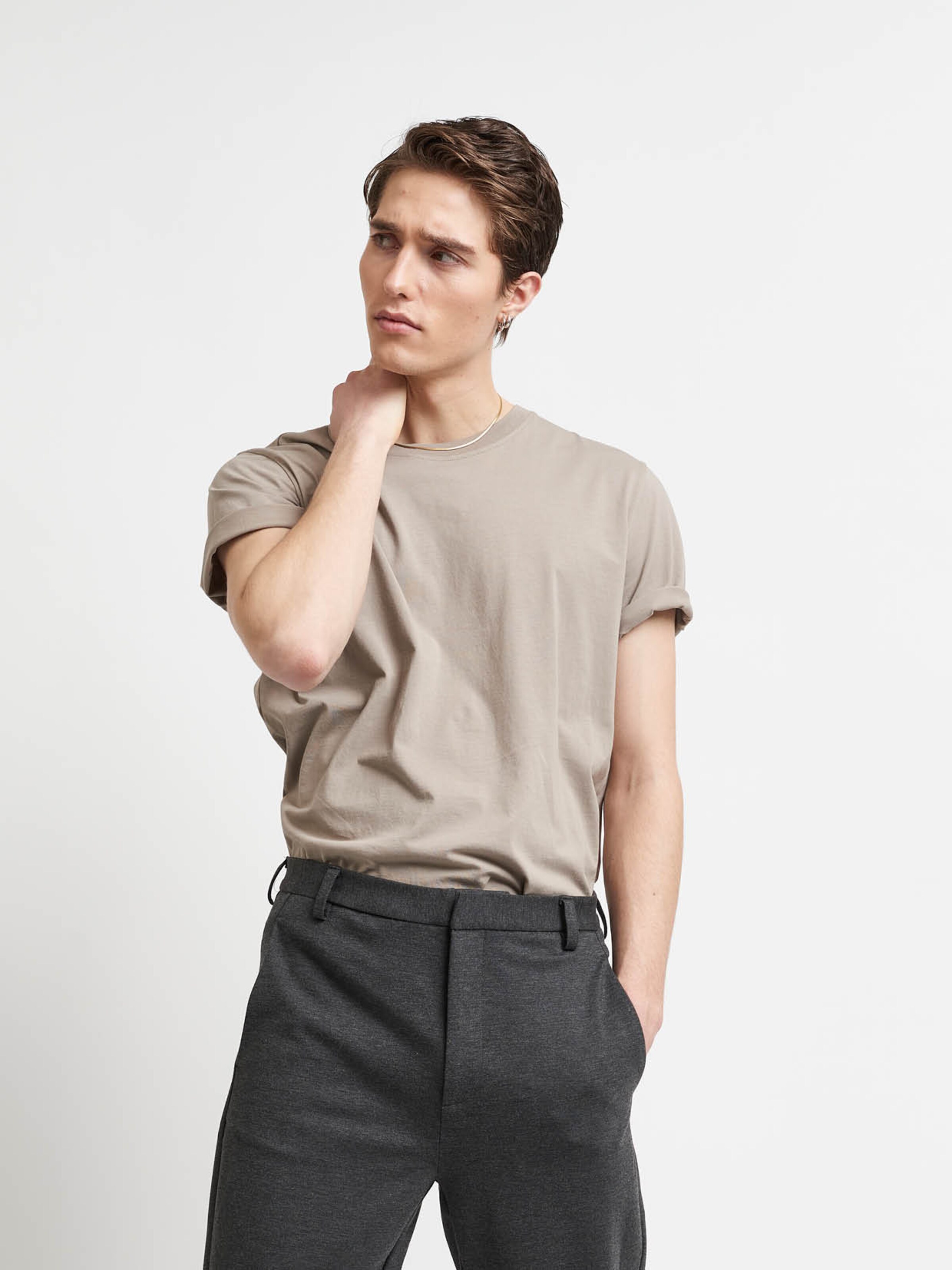 Bruuns Bazaar T-Shirt 'gustav' S Gris