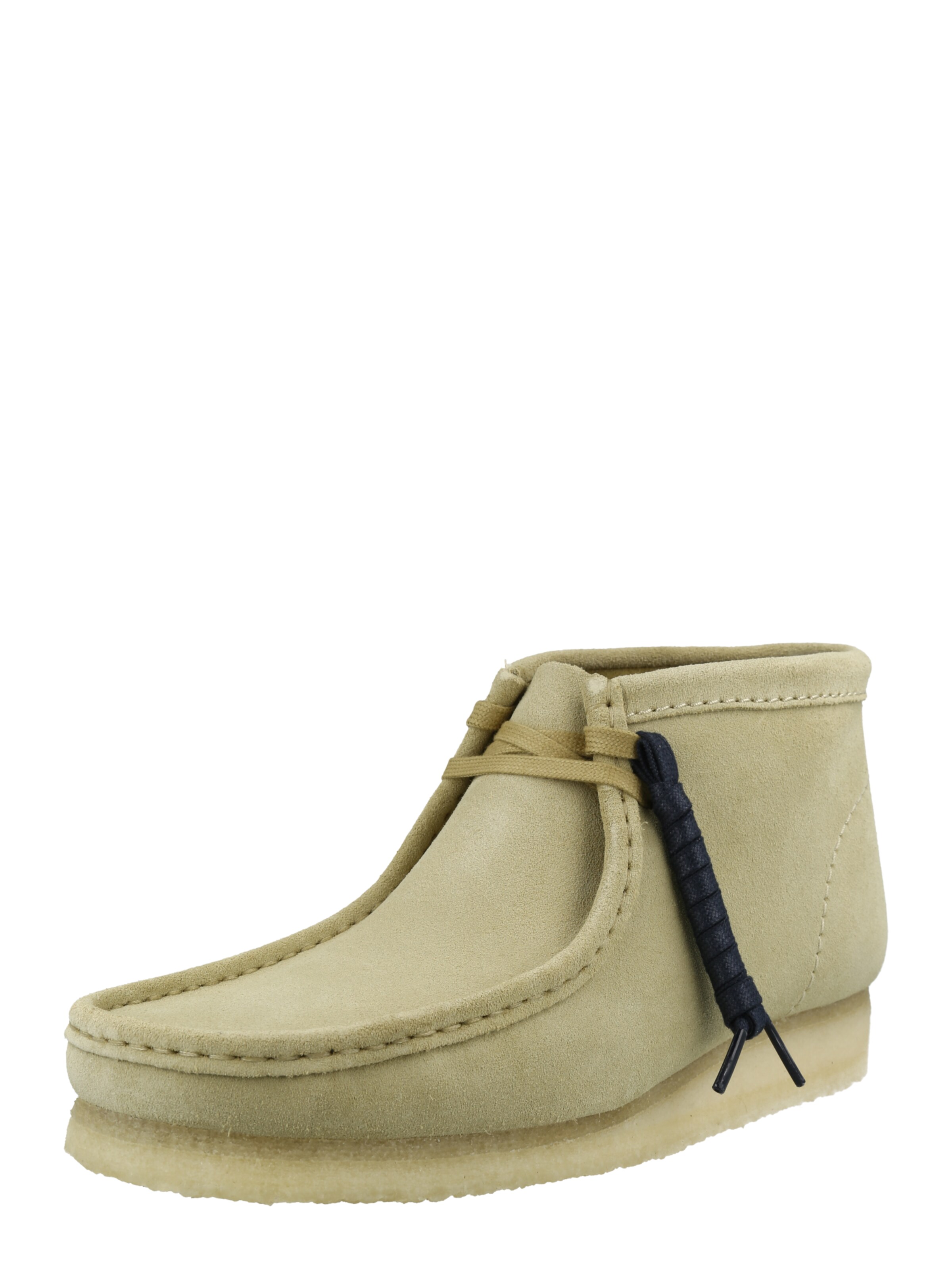 Clarks Originals Botine Chukka 'Wallabee' bǎrați bej 41