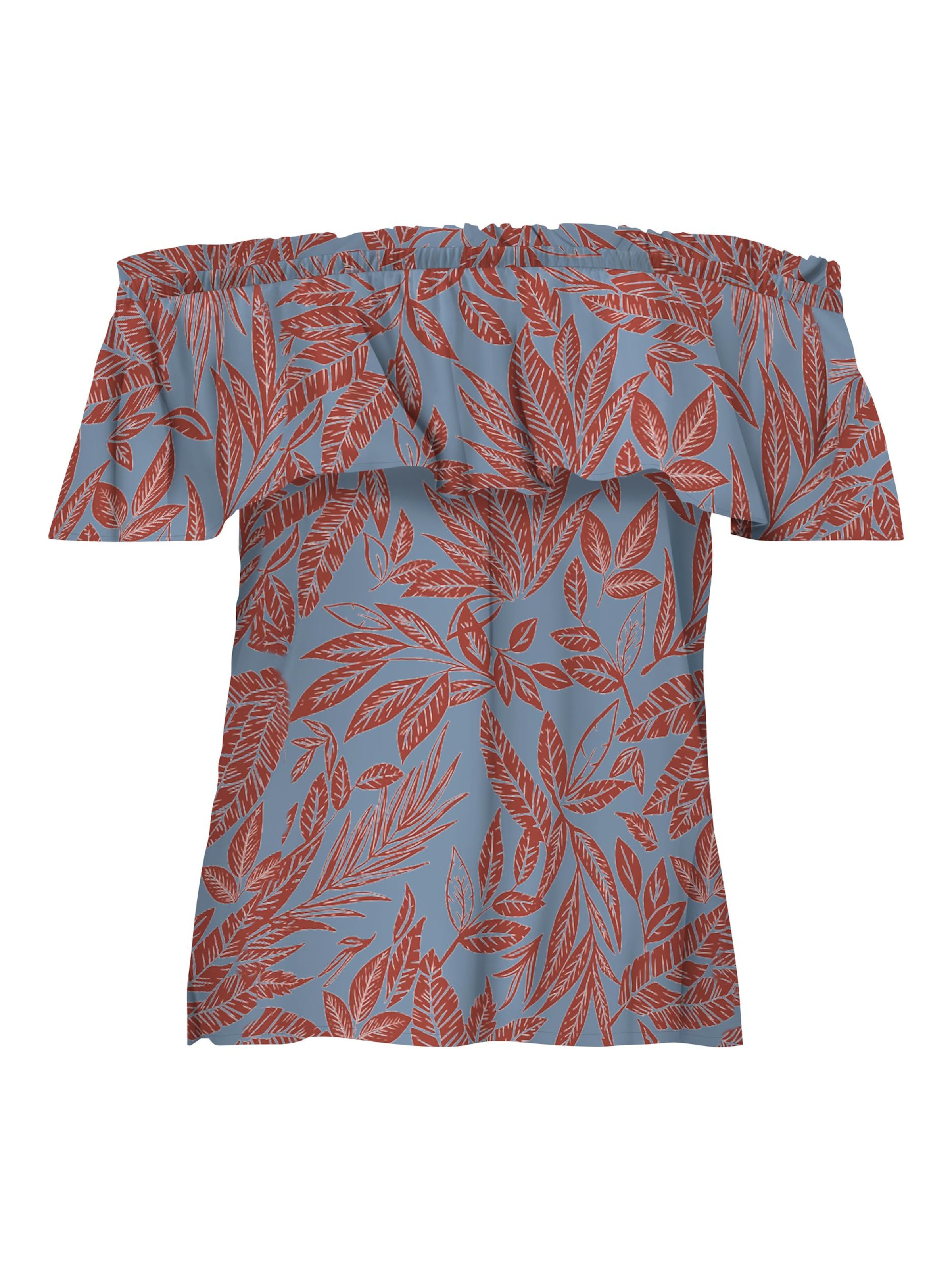 Only T-Shirt 'asia' L Bleu
