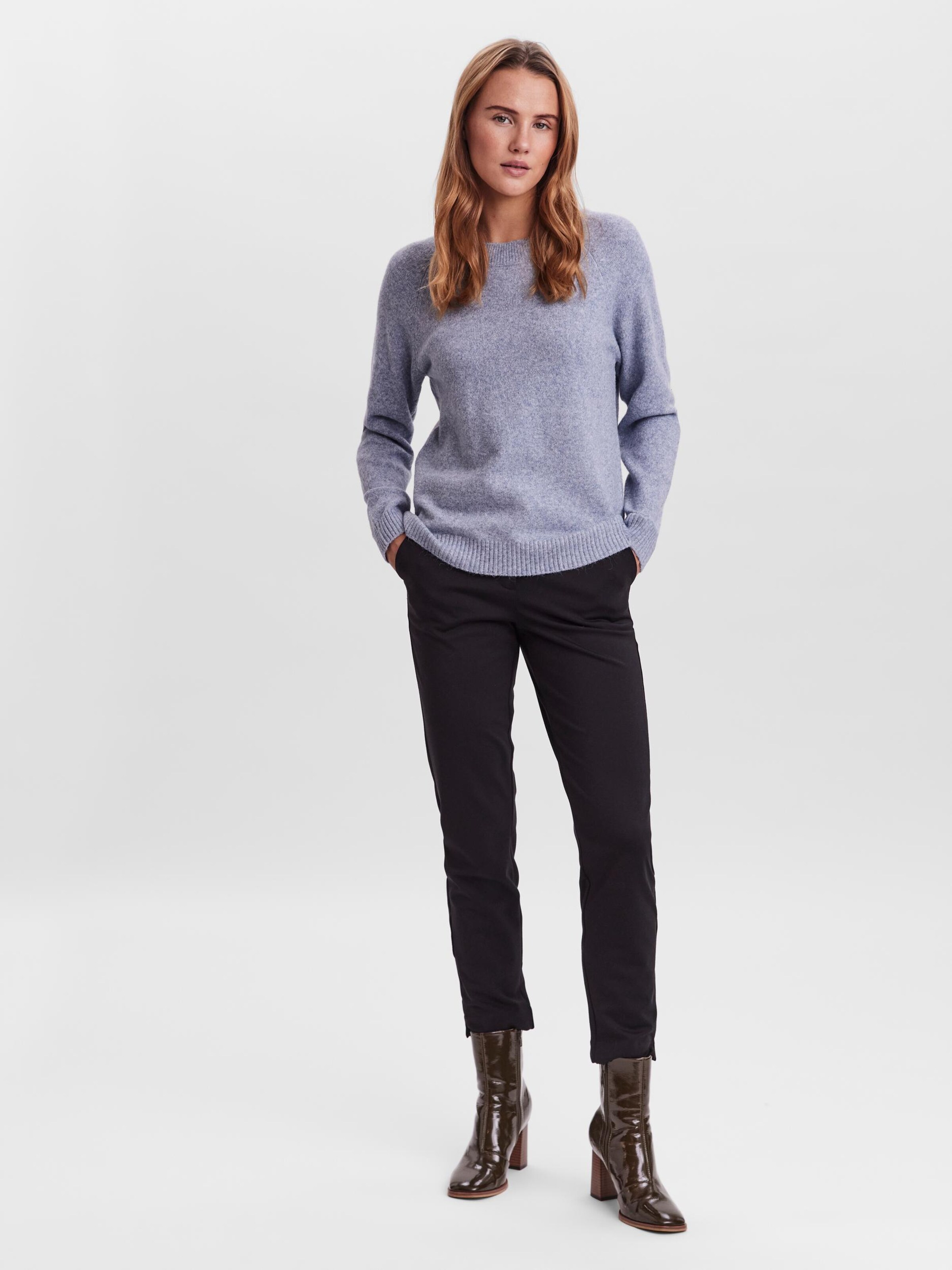 Vero Moda Pull-Over 'doffy' L Bleu