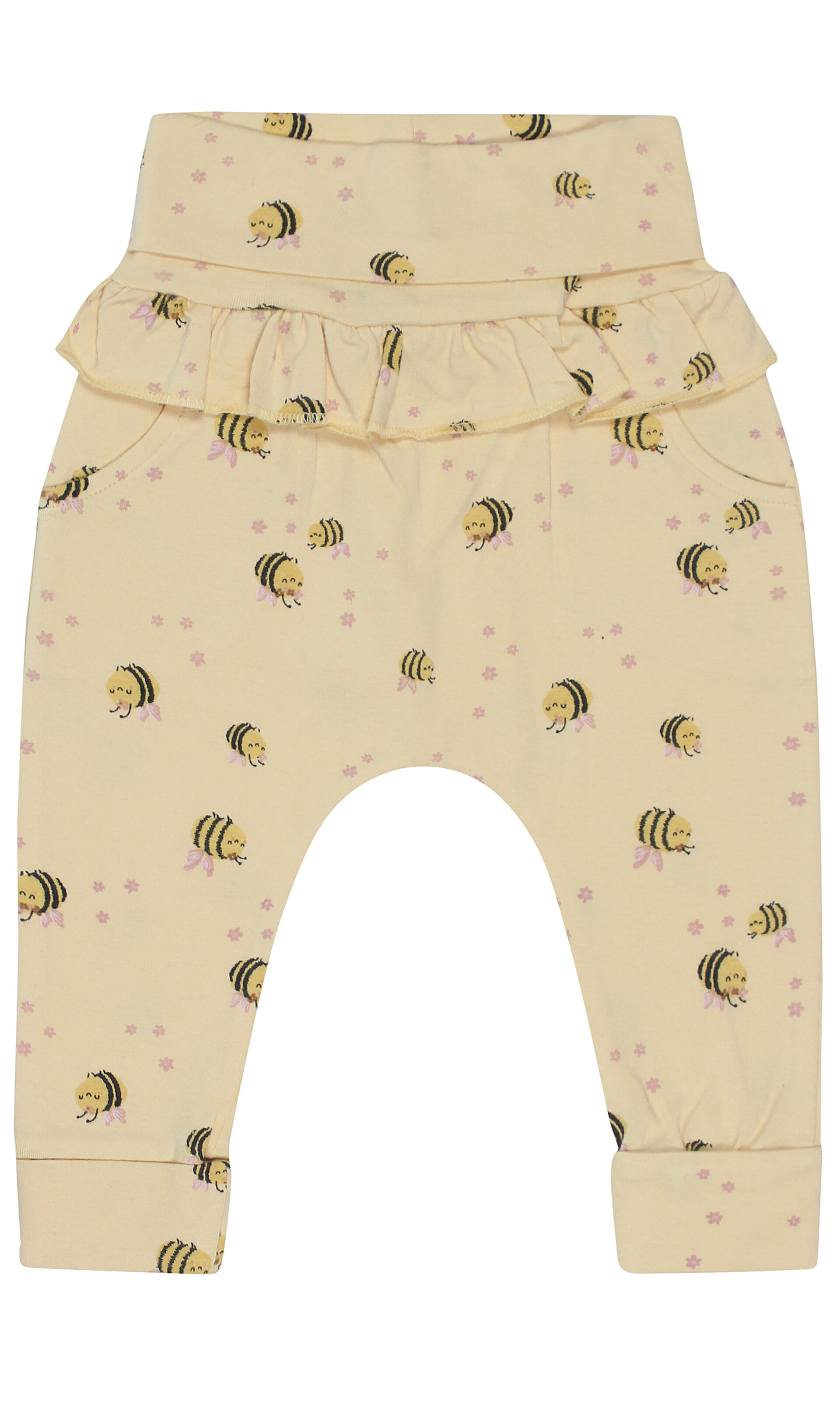Kids Up Pantalon 'flowers Bees' 50 Jaune