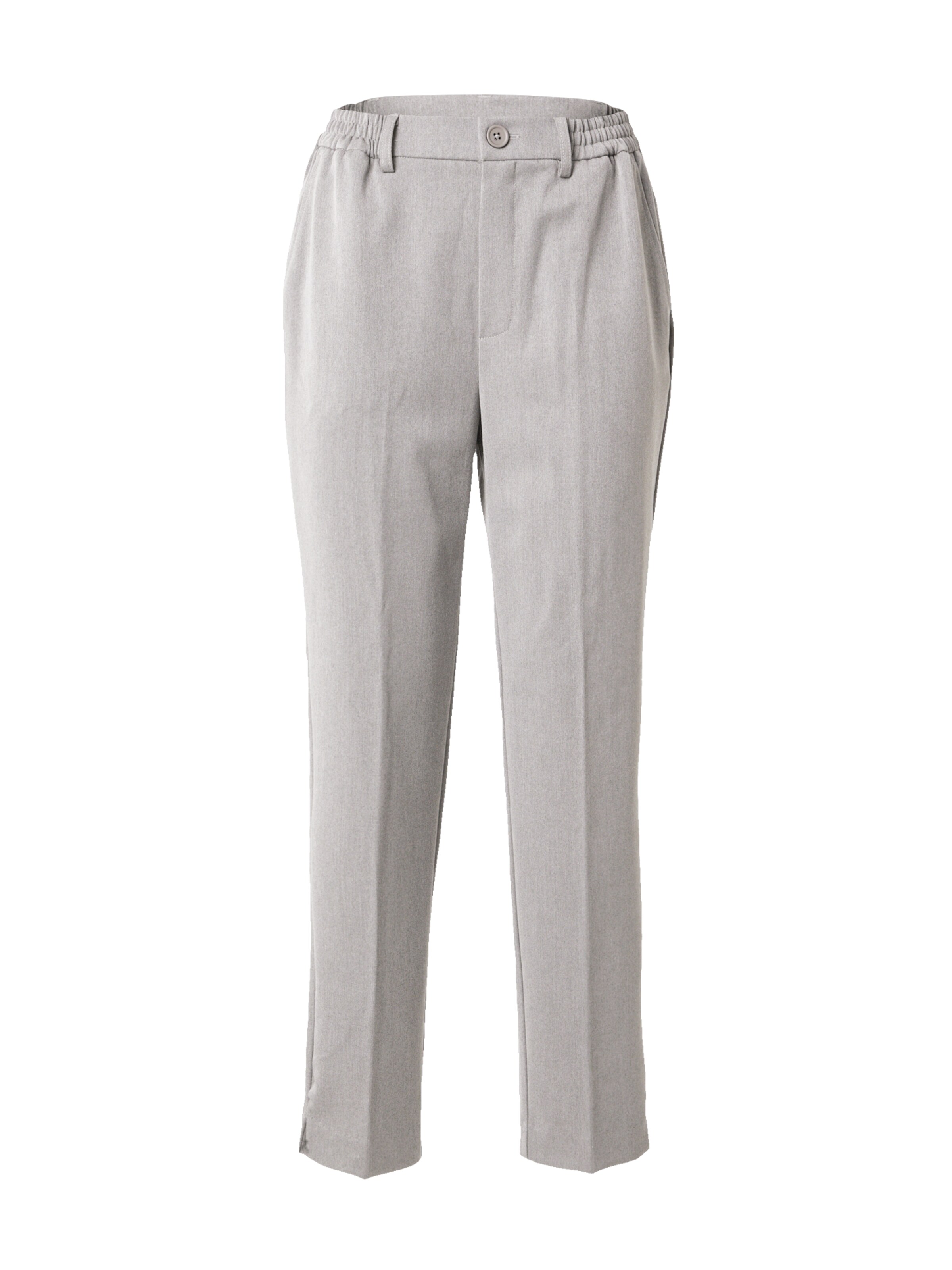 PIECES Pantaloni cu dungă 'Camil' femei gri 34