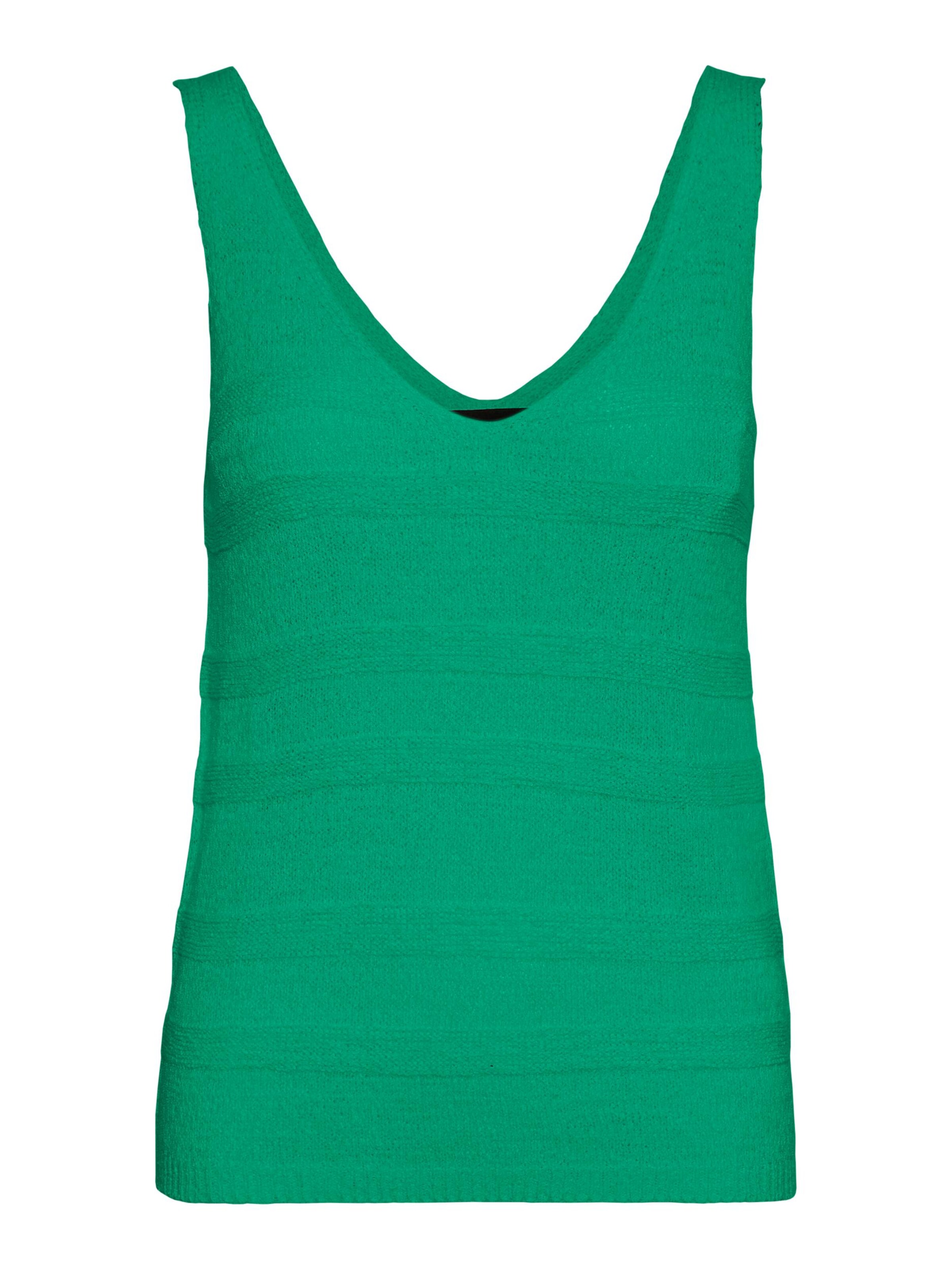 Vero Moda Tops En Tricot 'marlon' L Vert