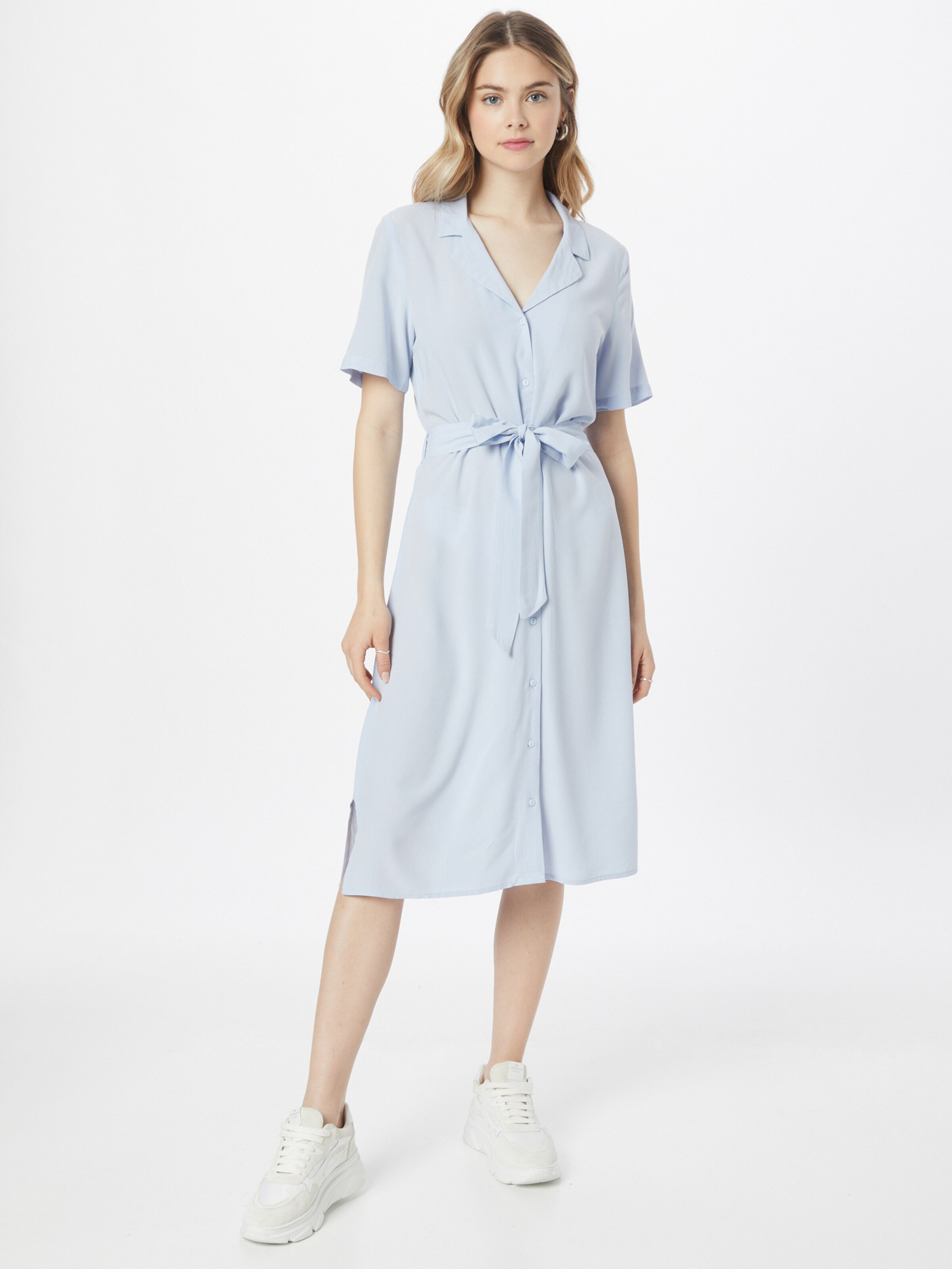 Pieces Robe-Chemise 'olivia' 34 Bleu