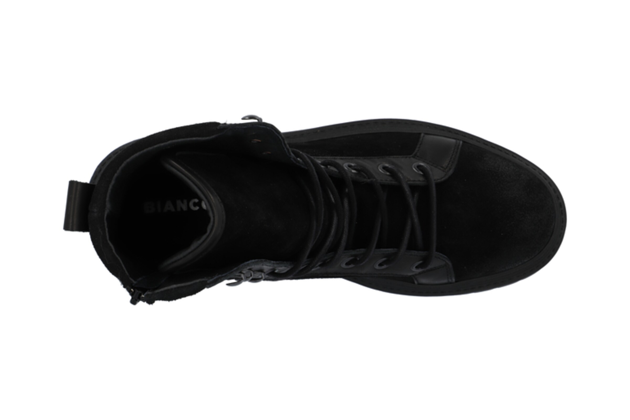 Bianco Bottines À Lacets 'daxx' 40 Noir