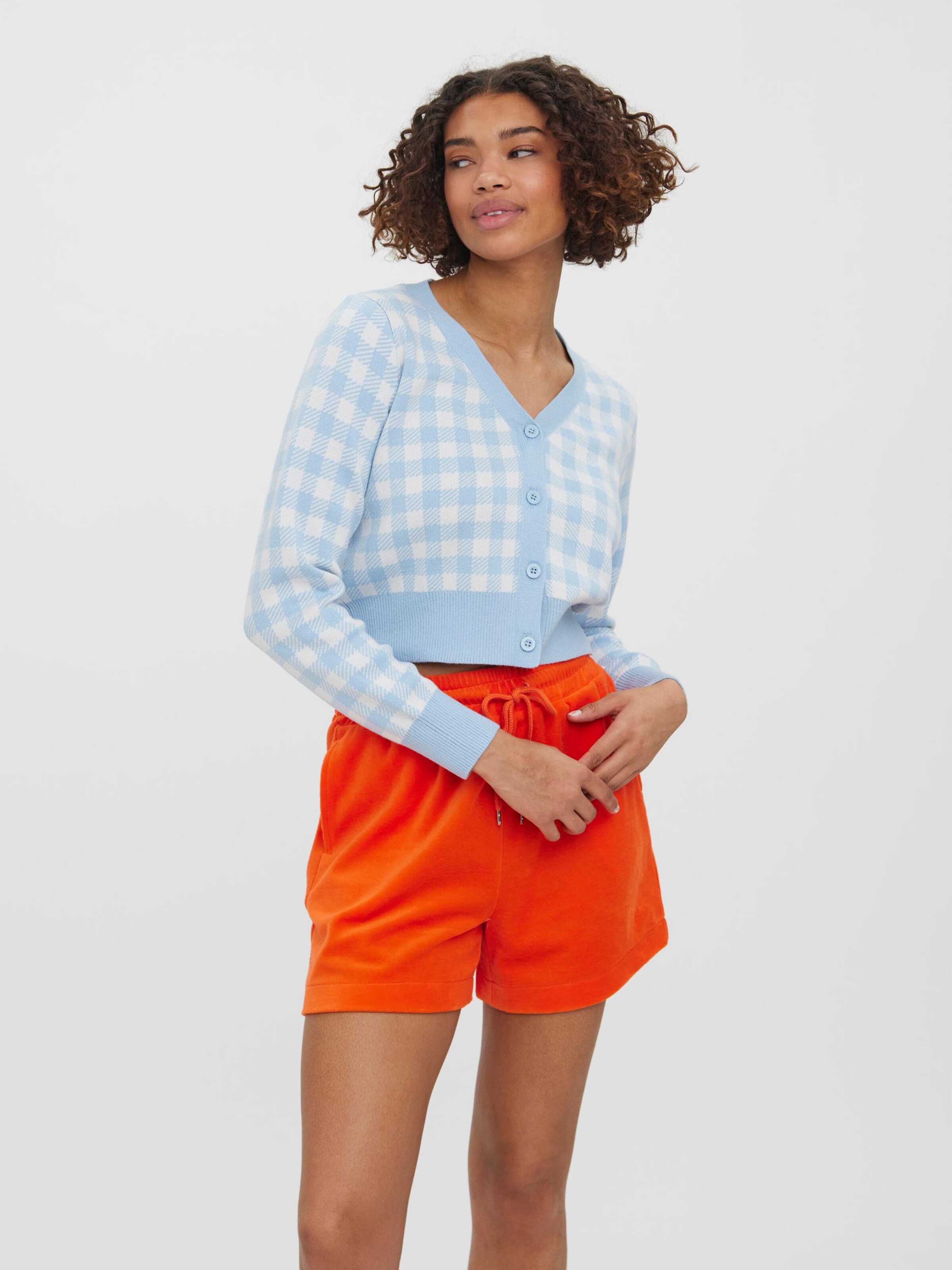 Vero Moda Cardigan 'gingi' L Bleu