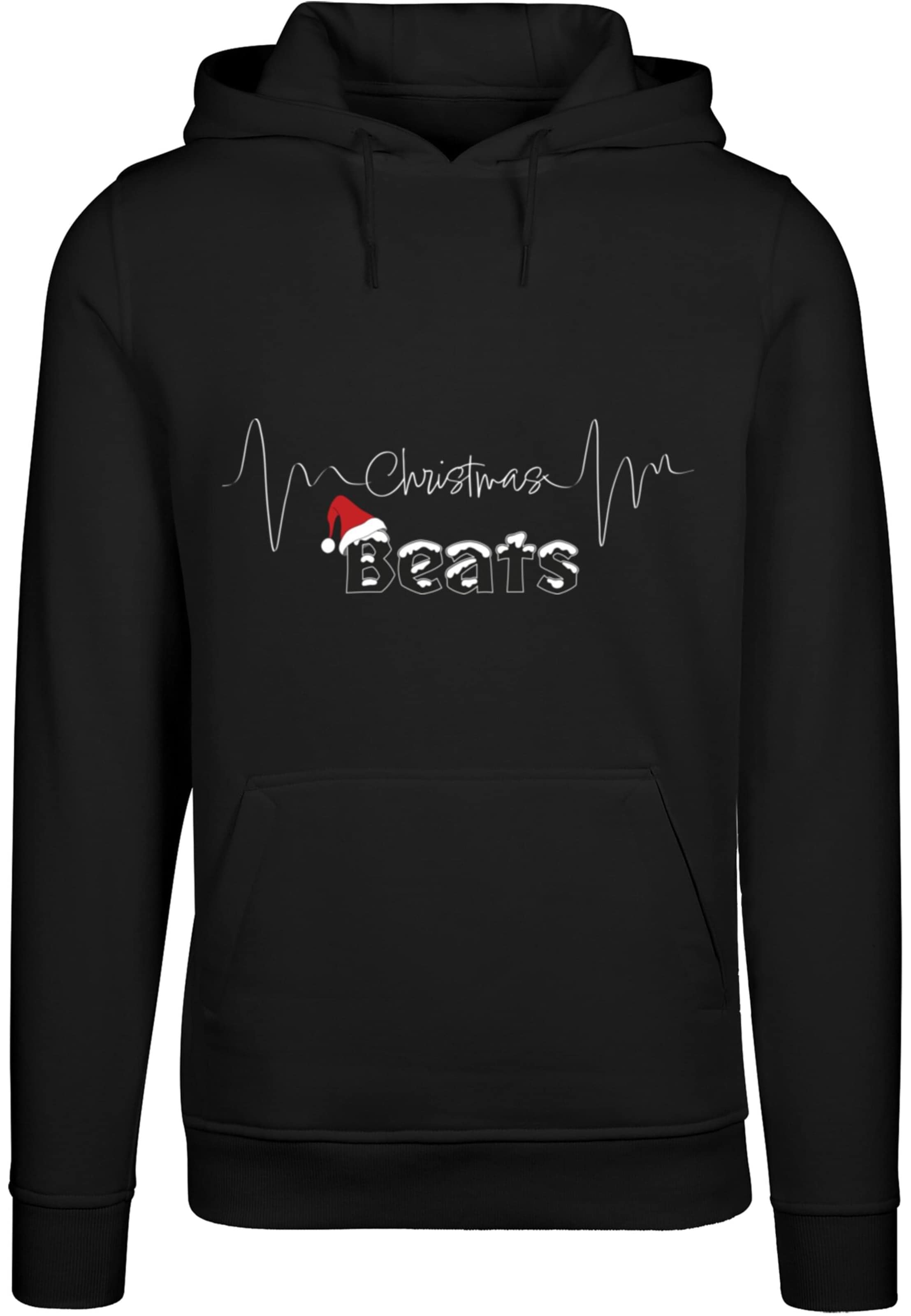 Merchcode Tréning póló ' Christmas Beats' férfi fekete l