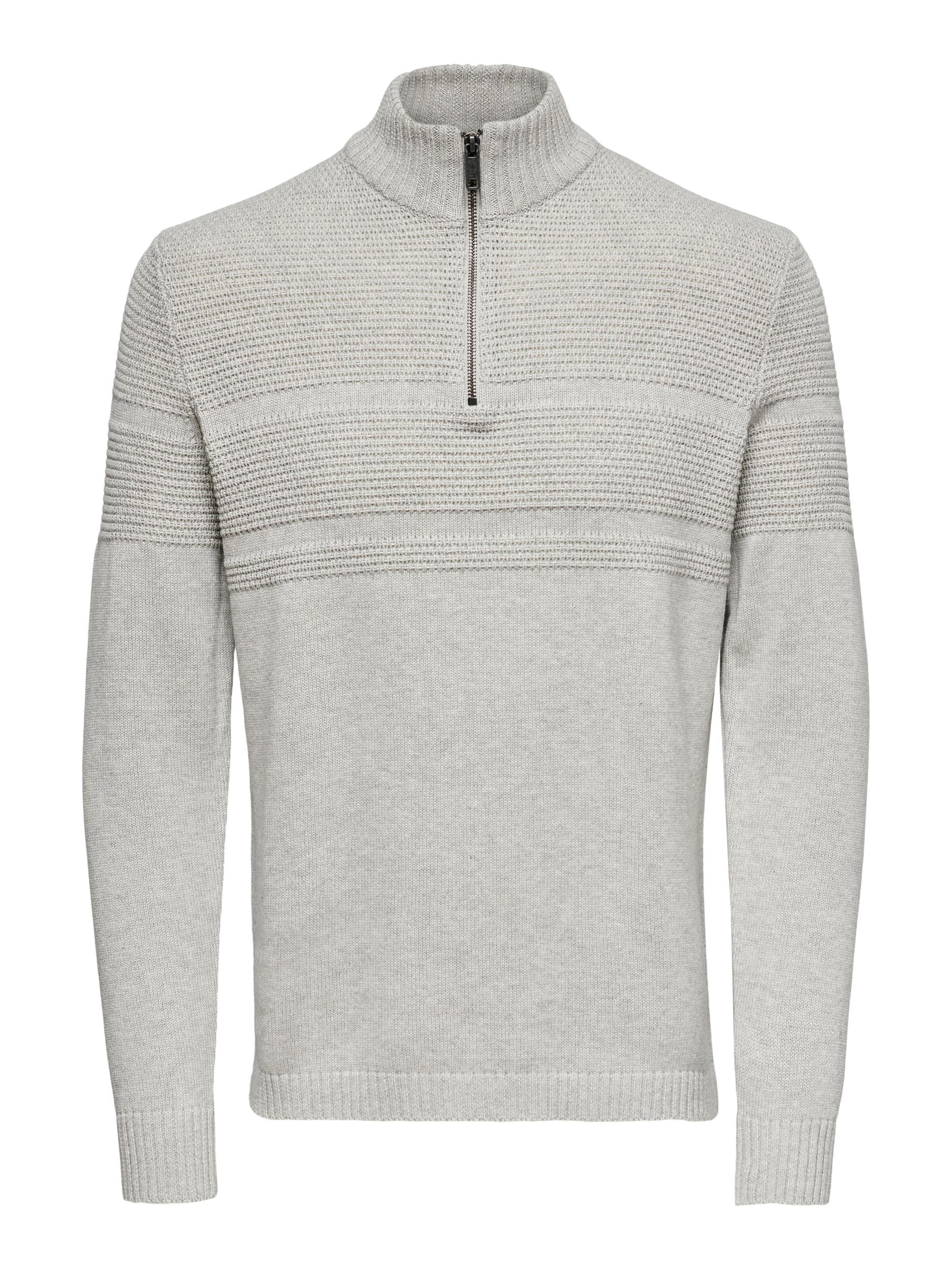 Only & Sons Pull-Over XS Gris