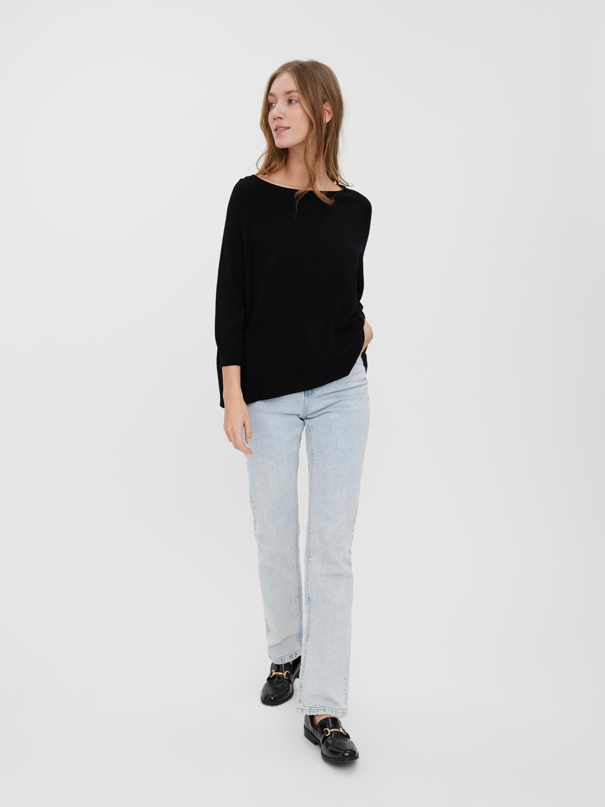 Vero Moda Pull-Over 'nellie' L Noir