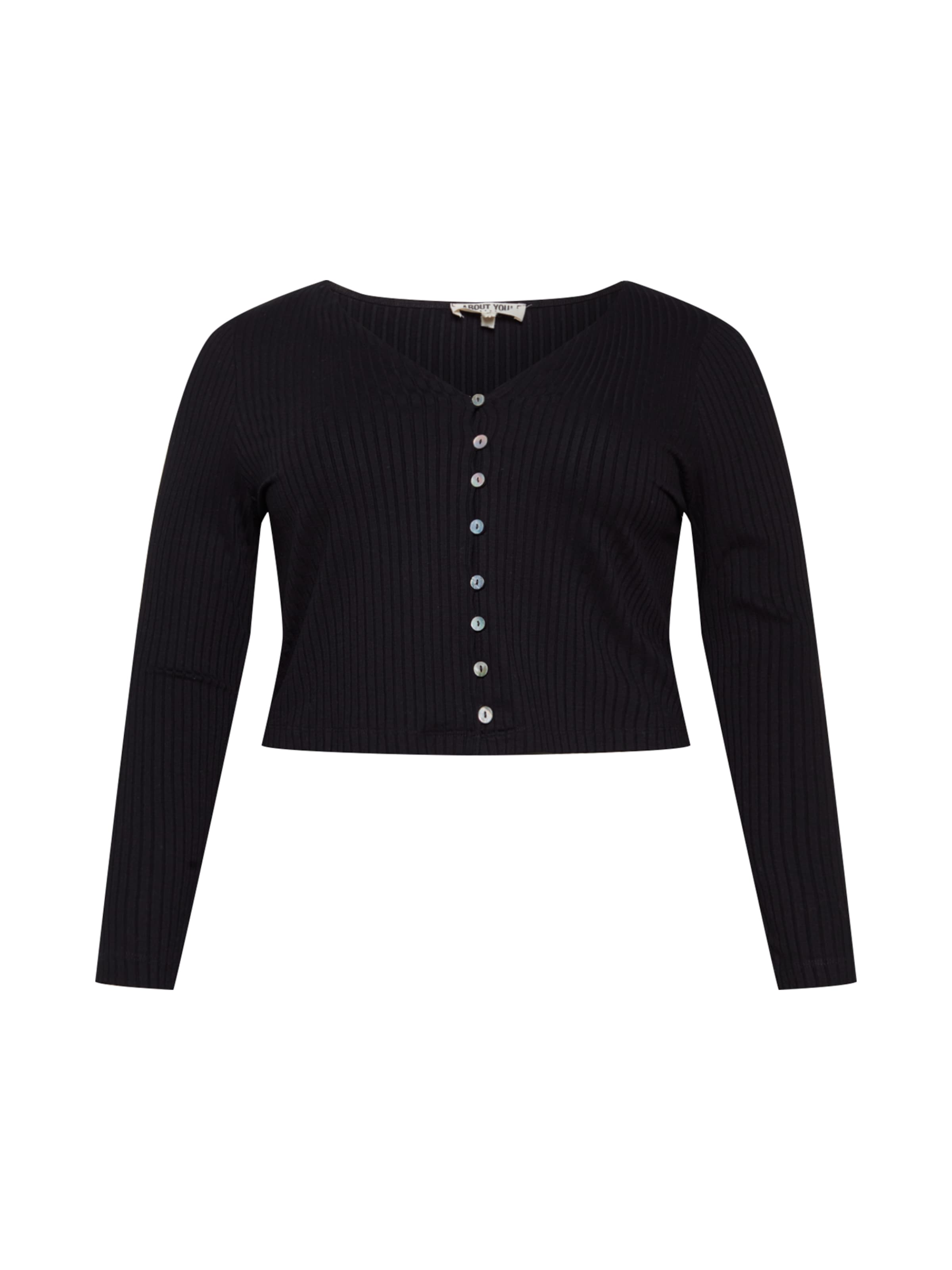 ABOUT YOU Curvy Póló 'Selena' nói schwarz xxxl